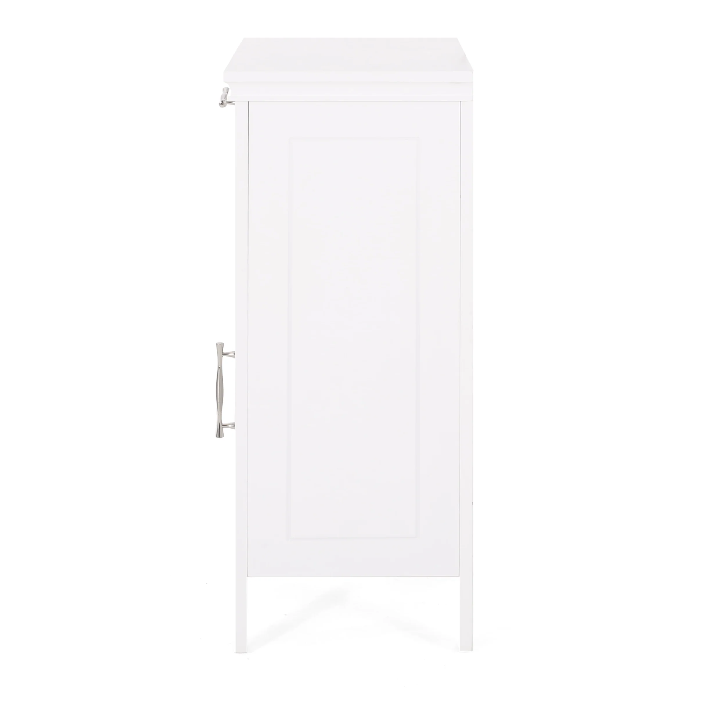 Meader Modern Bathroom Floor Storage Cabinet with Drawer - furnishings