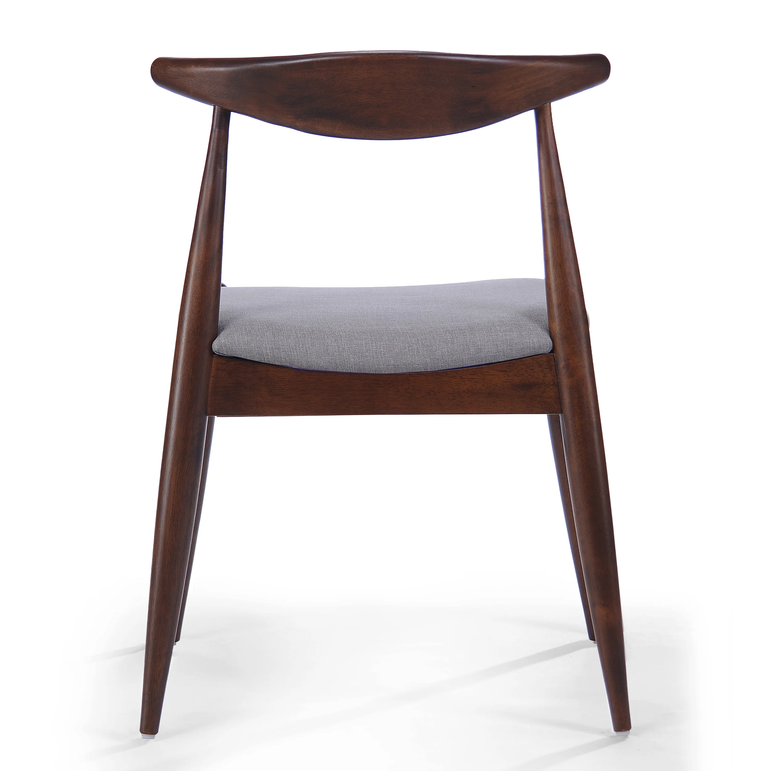 Francaise Mid-Century Walnut Finish 5 Piece Dining Set - furnishings
