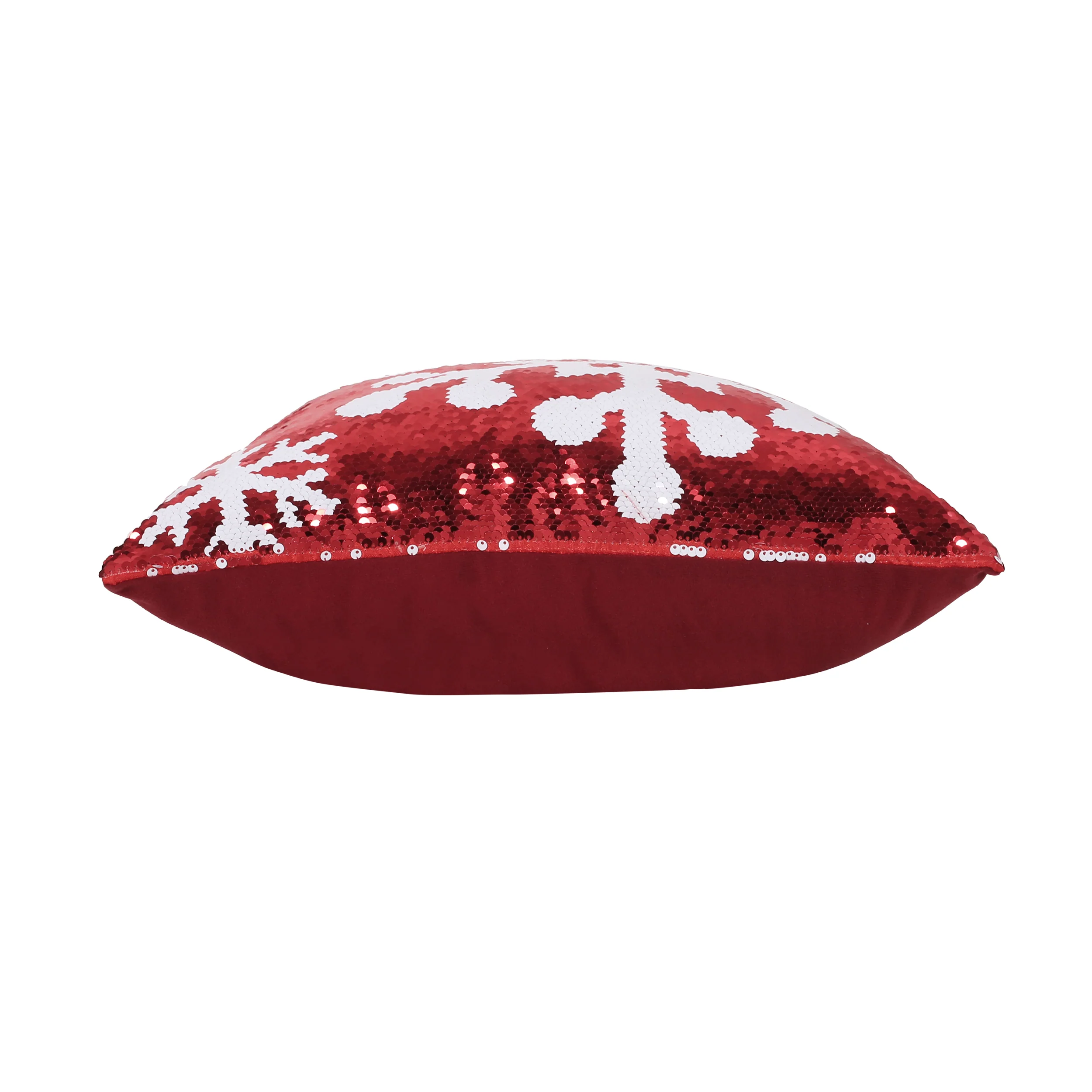 Sherard Glam Sequin Christmas Throw Pillow Cover - furnishings