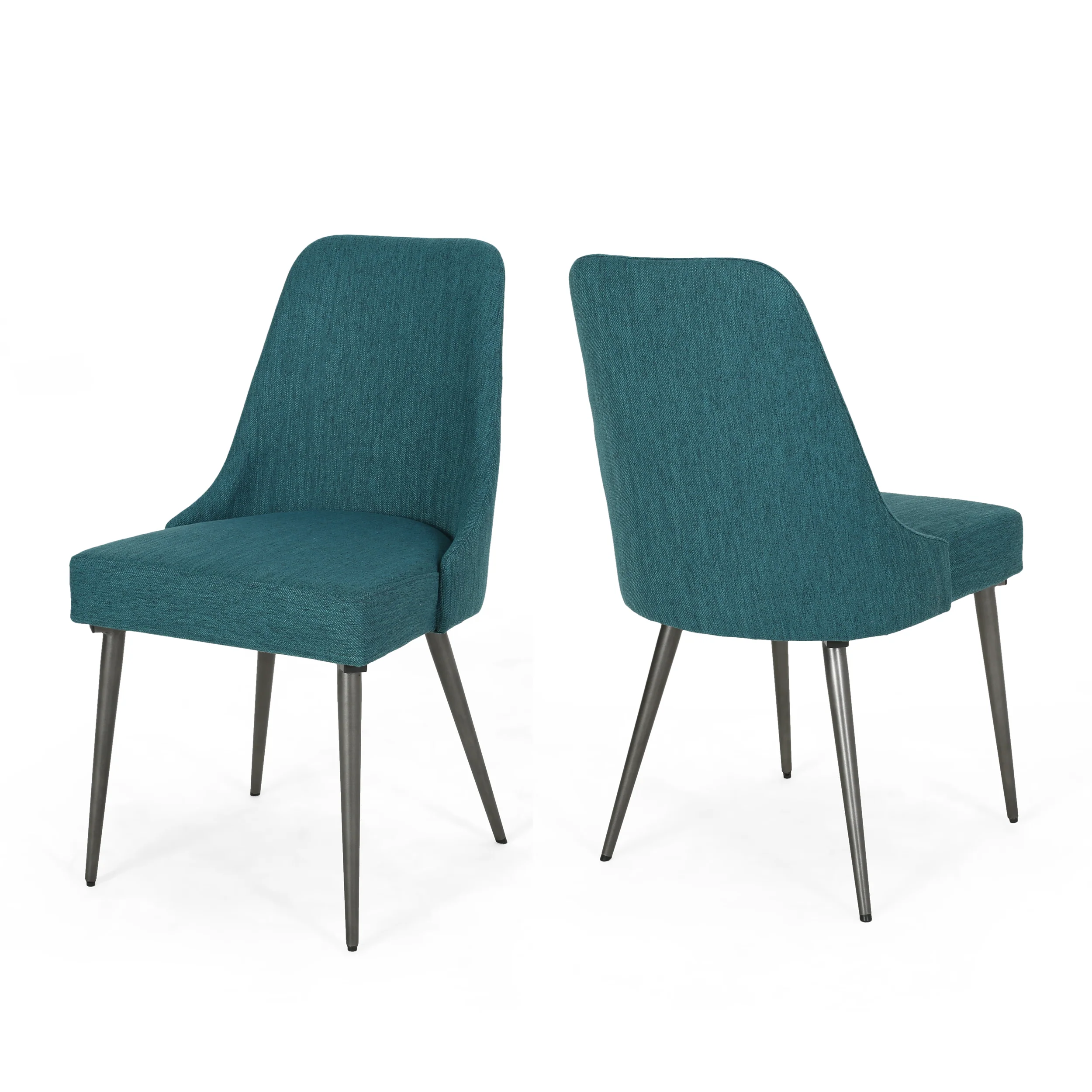 Ella Modern Fabric Dining Chairs (Set of 2) - furnishings