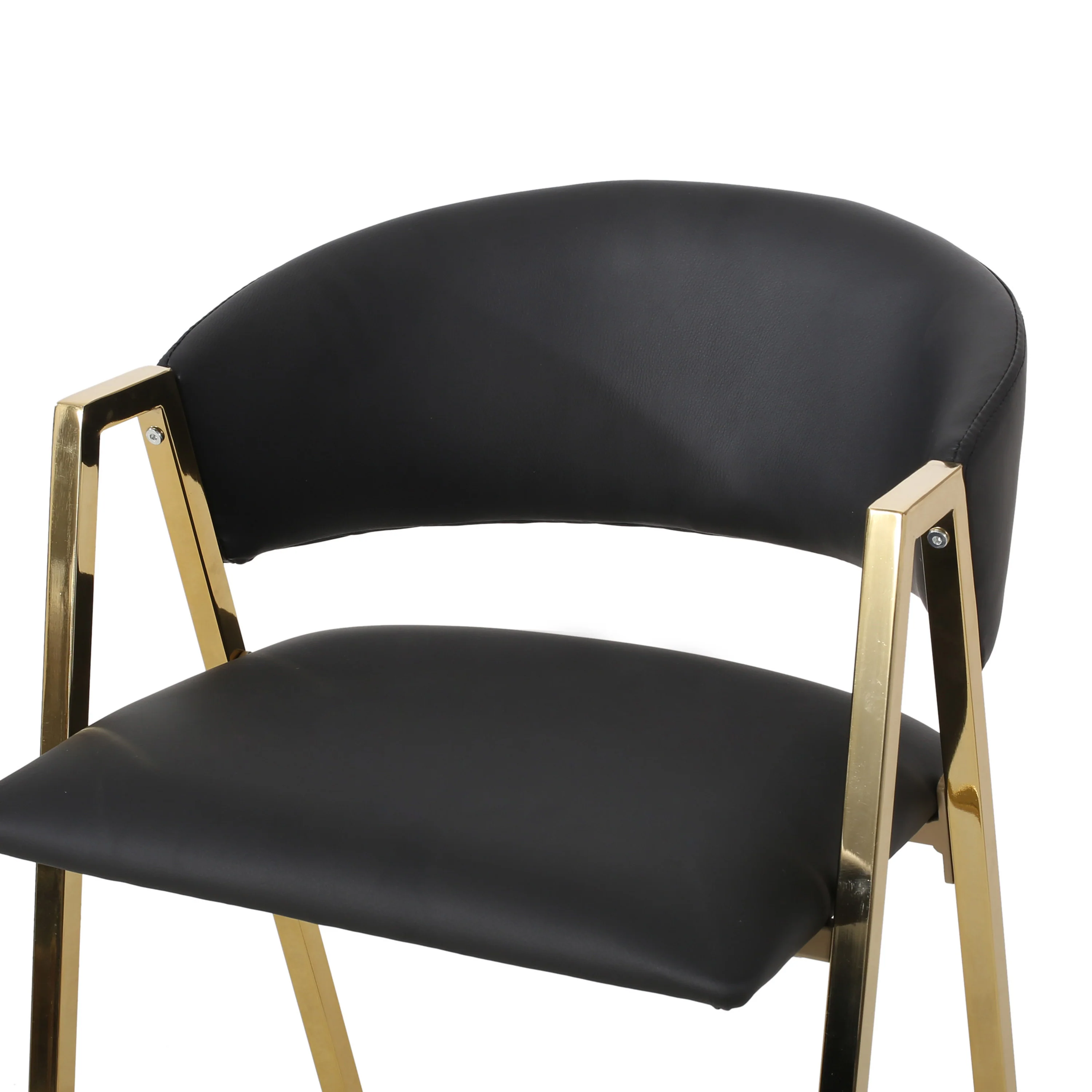 Kenia Modern Faux Leather Barstool (Set of 2) - furnishings