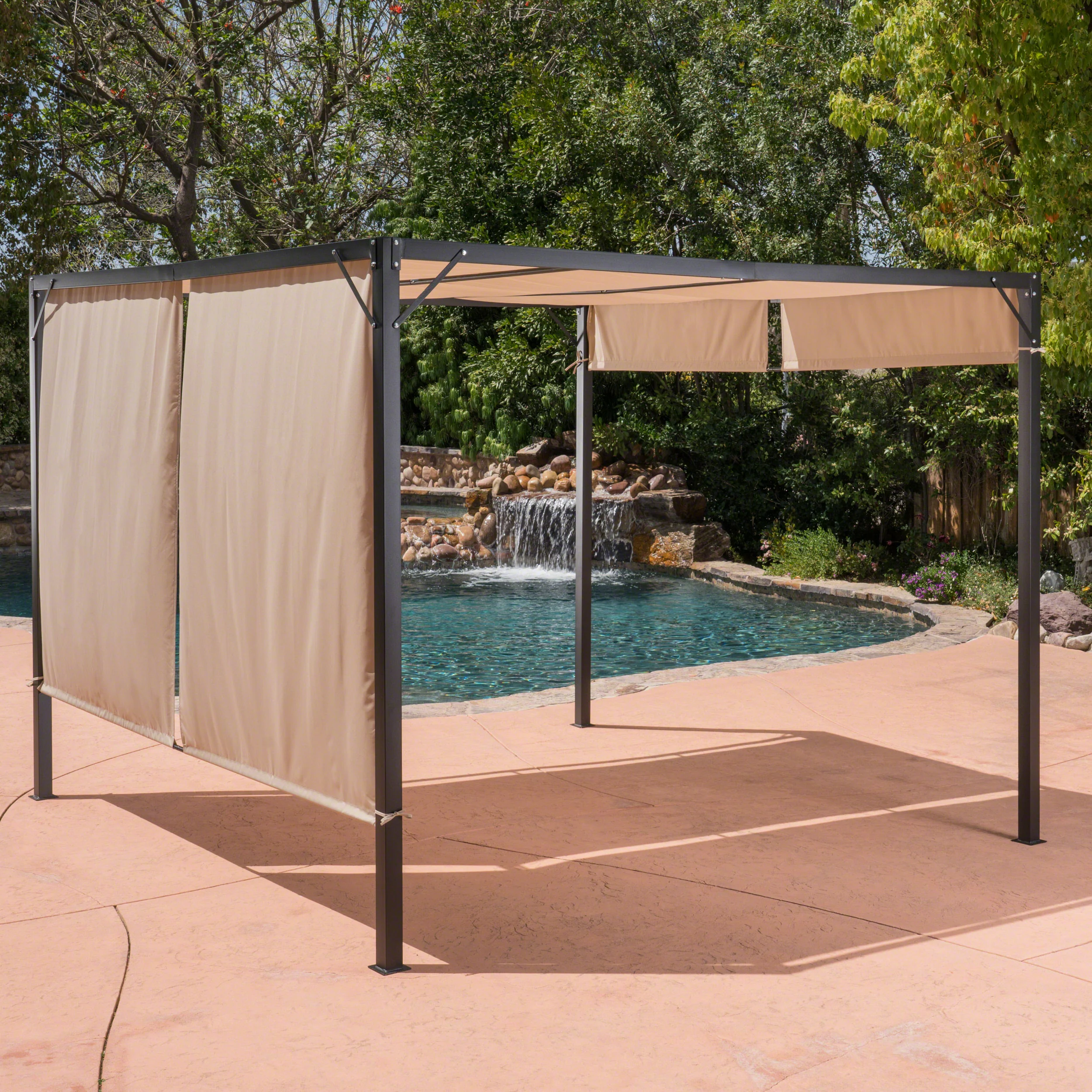 Wendy Outdoor Modern 10 x 10 Foot Canopy - furnishings