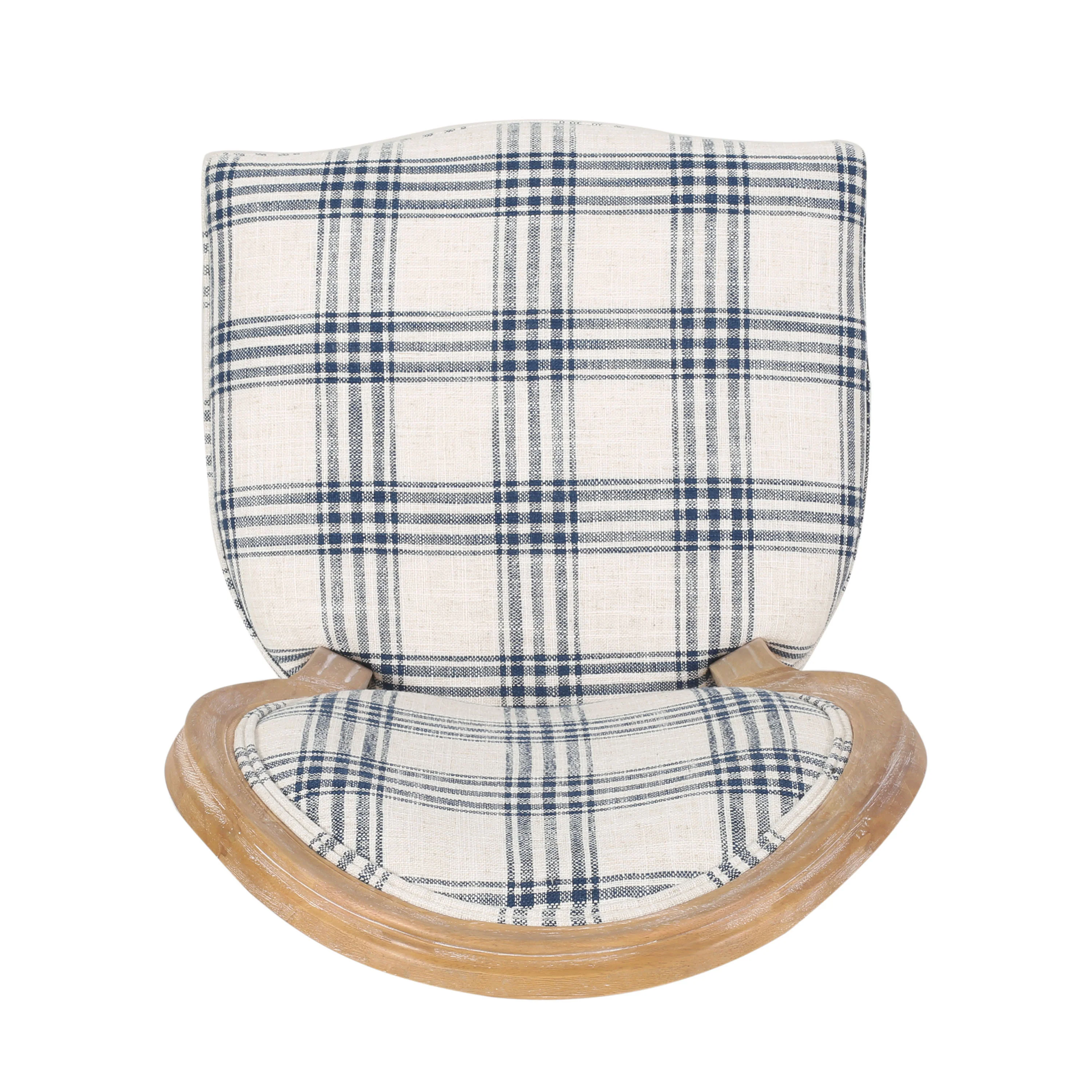 Lariya French Country Fabric Dining Chairs - furnishings