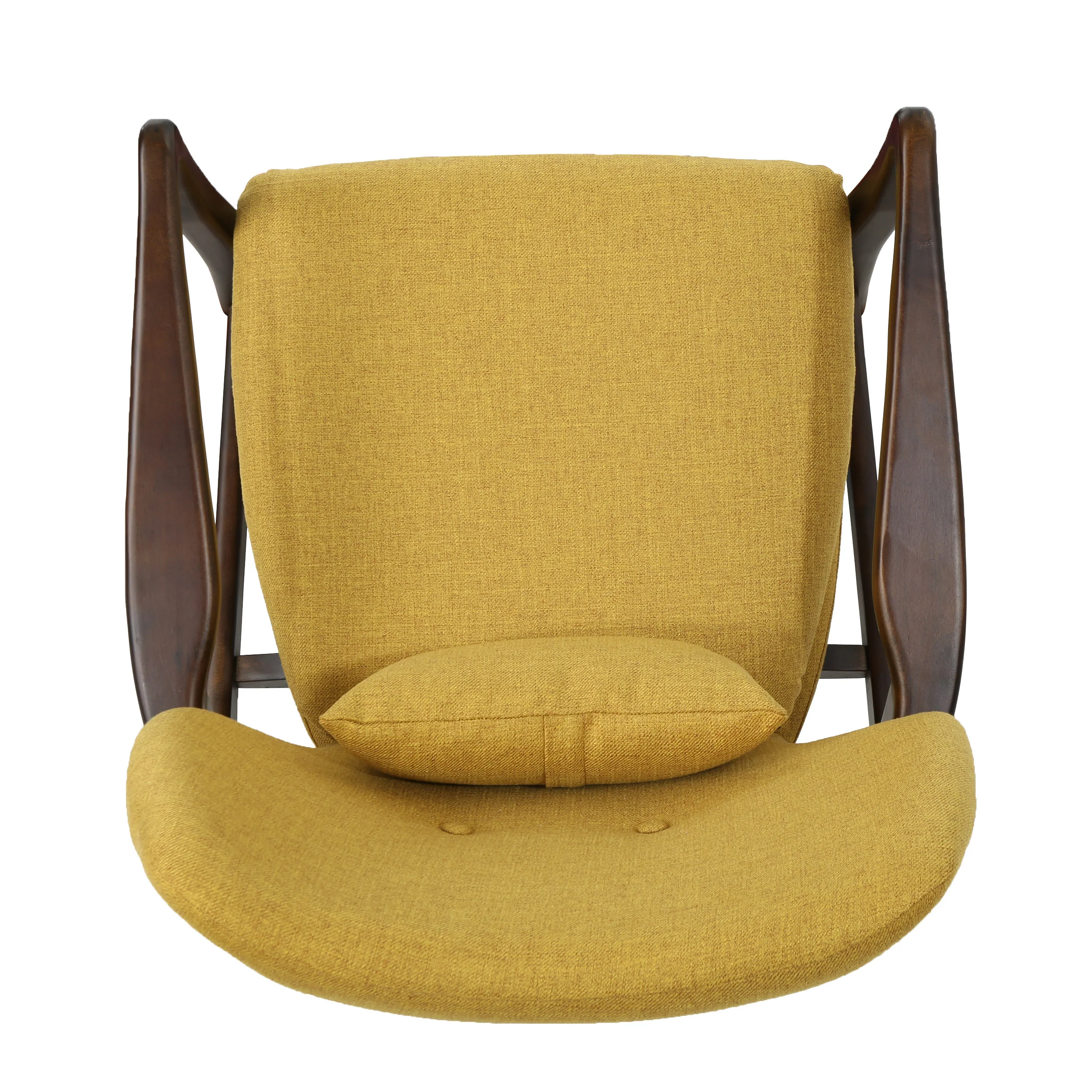 Ventura Mid Century Modern Fabric Club Chair - furnishings