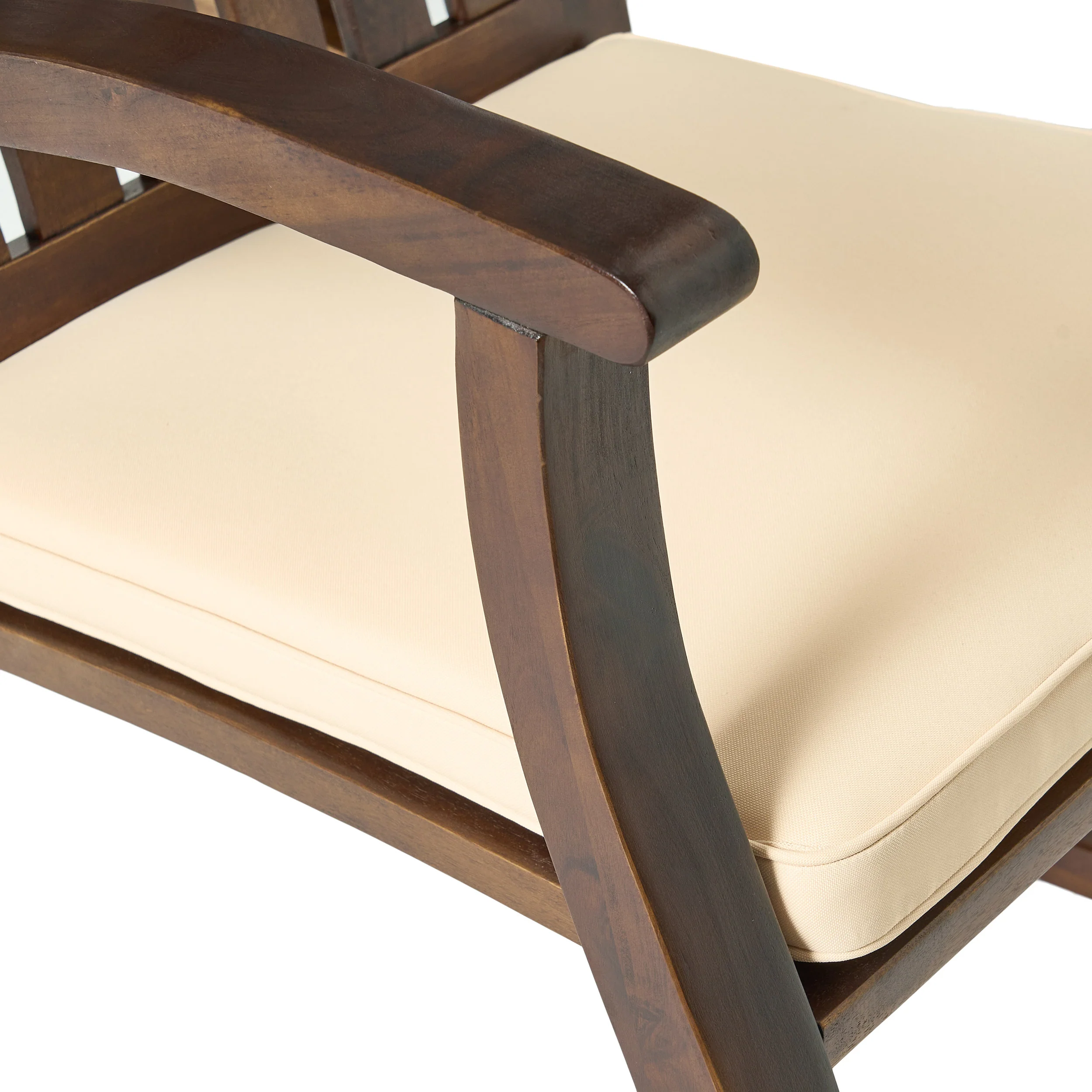 Worcester Brown Rocking Chair - furnishings