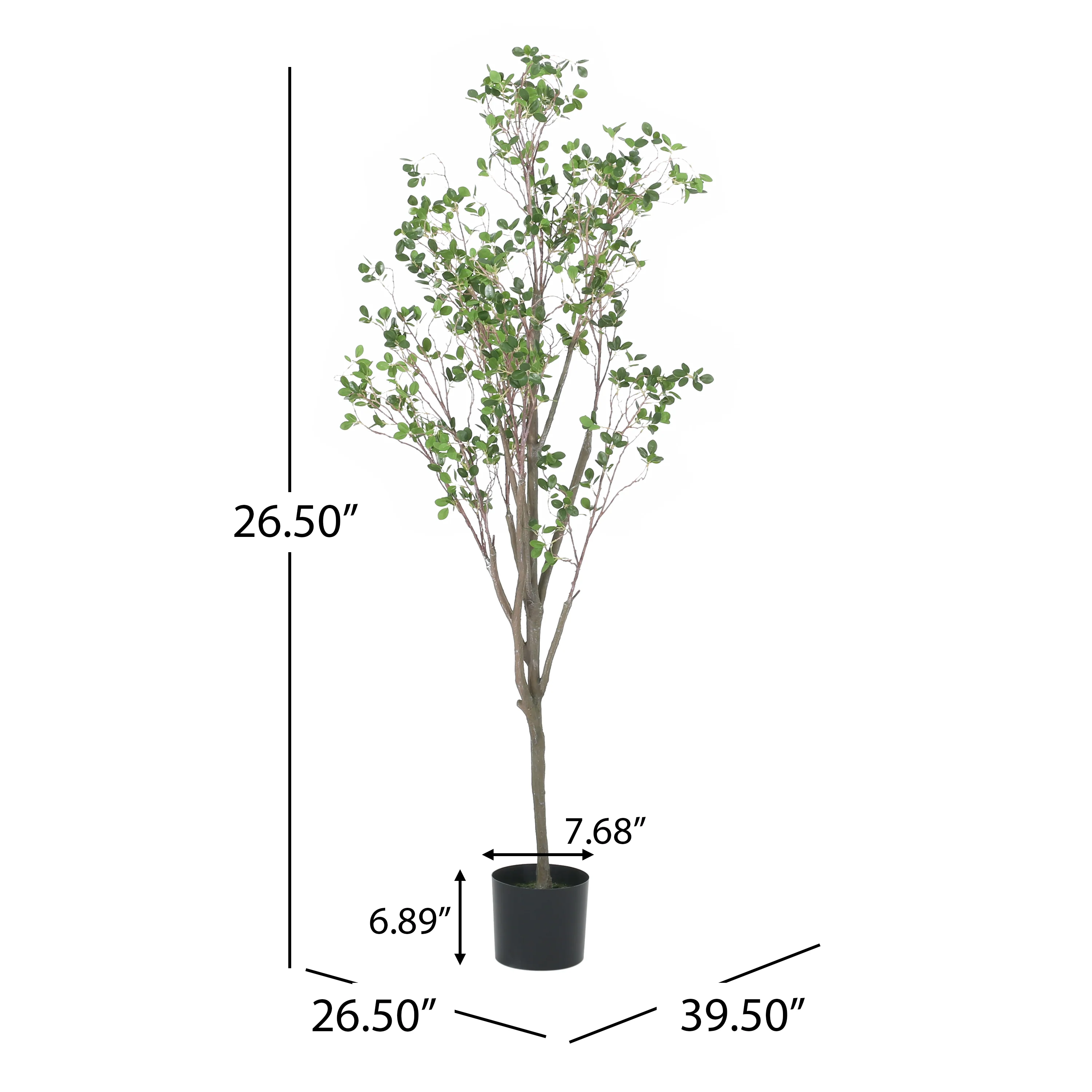 Willey Artificial Leaf Tree - furnishings