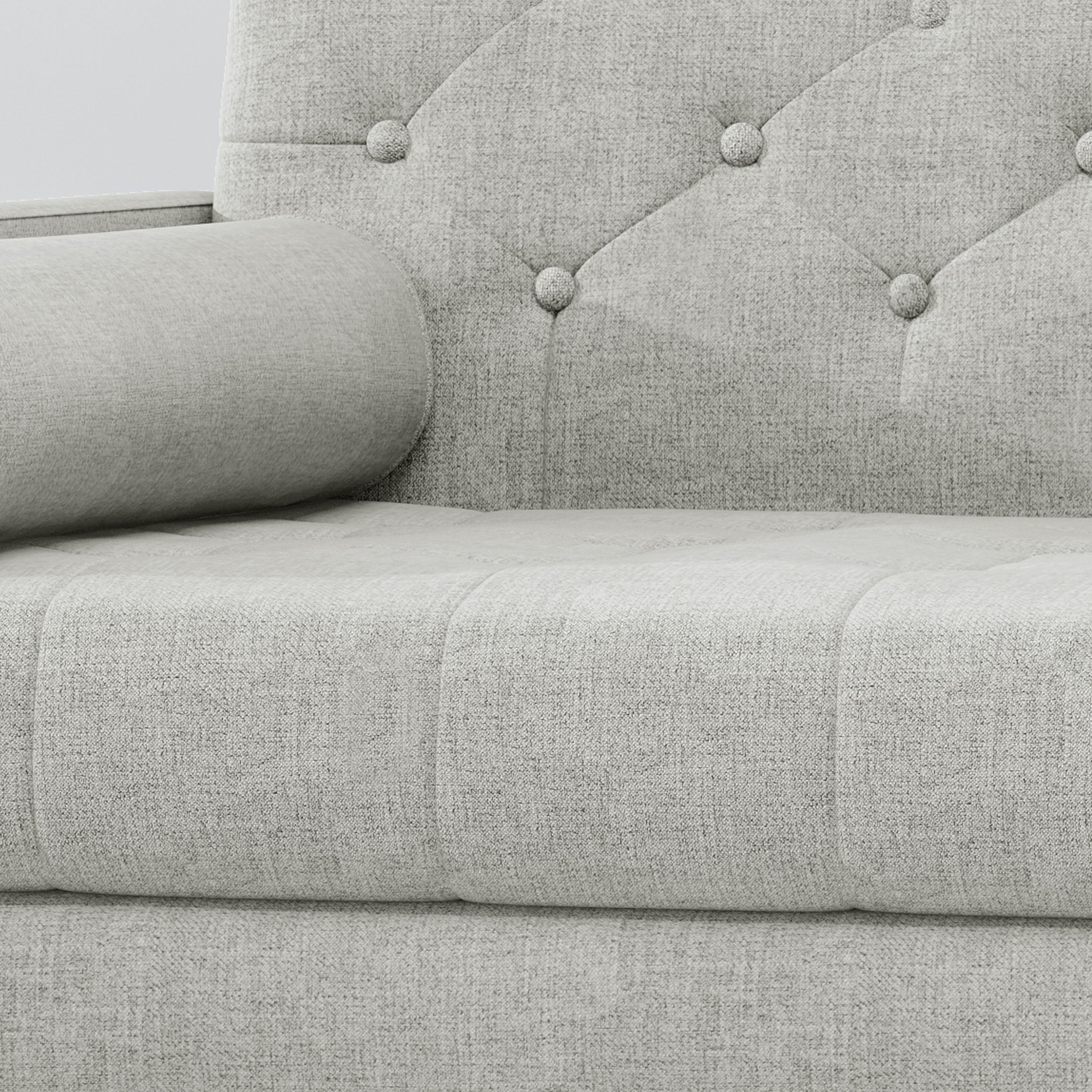 Nour Mid Century Modern Armchair And A Half - furnishings