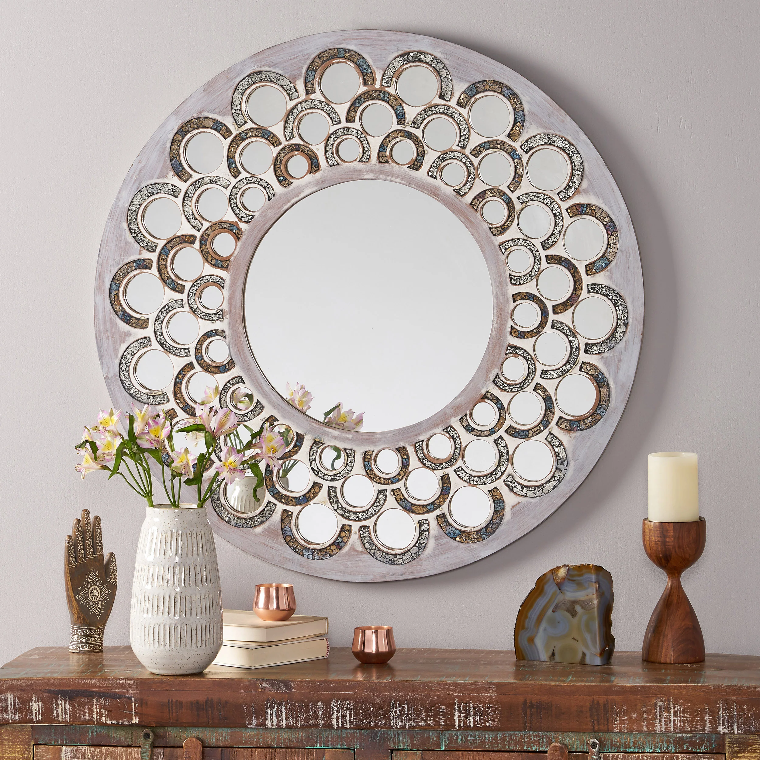 Rediet Traditional Mirror - furnishings