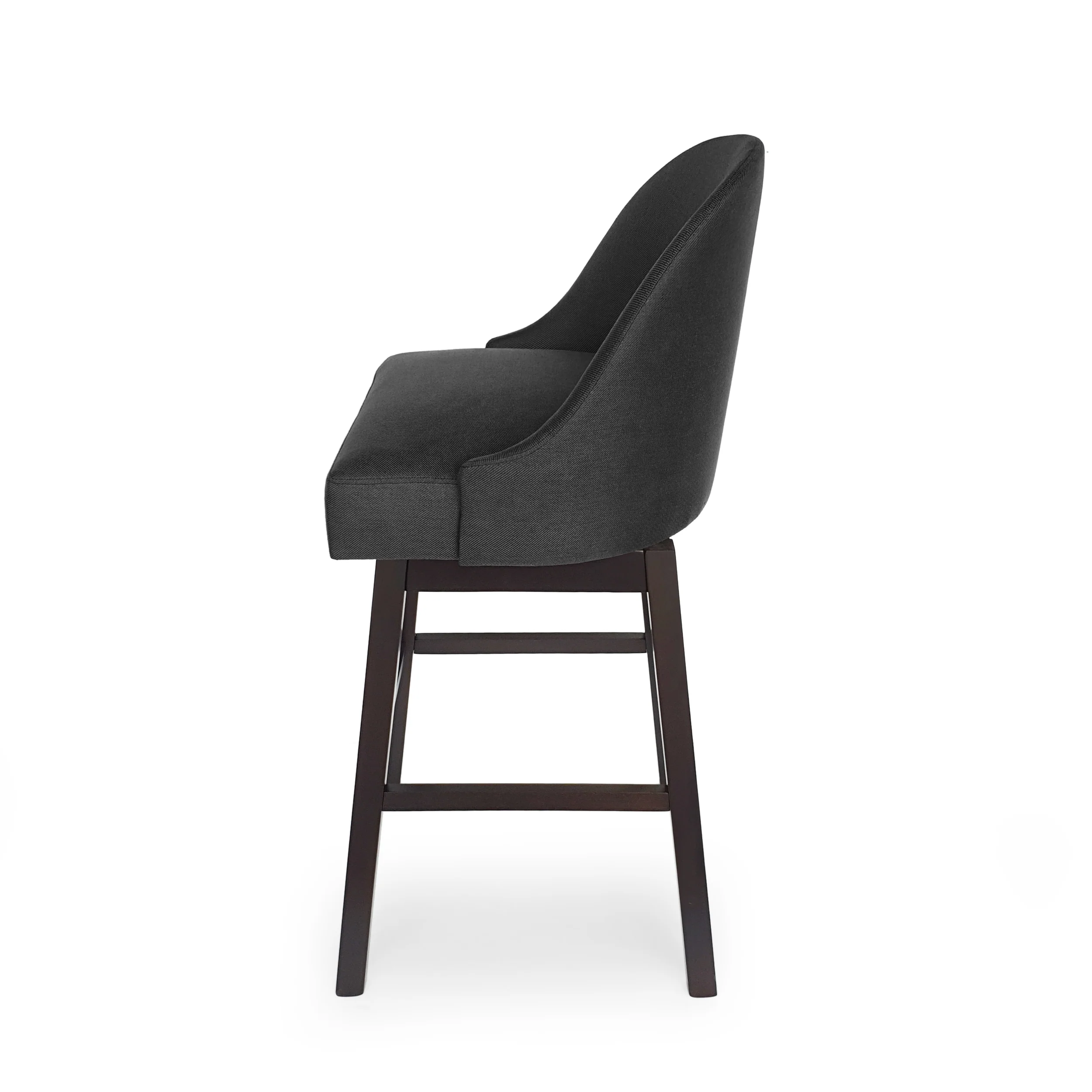 Andriel Modern Upholstered Swivel Bar Stool - furnishings