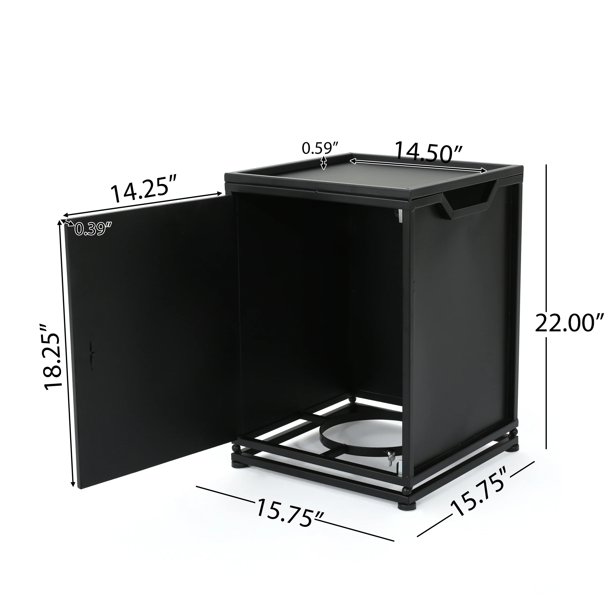 Pablo Outdoor 56-inch Rectangular Propane Fire Table - furnishings