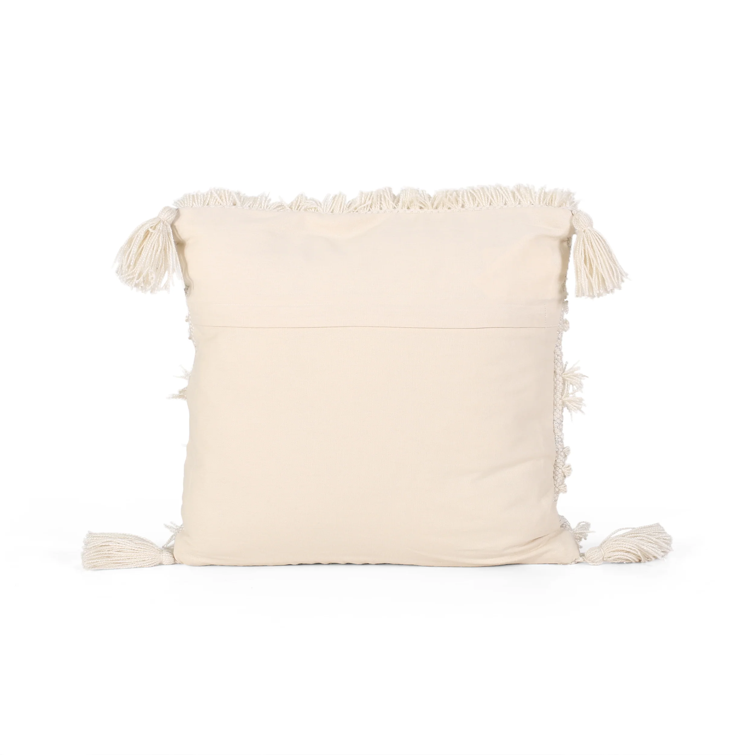 Linda Boho Yarn and Cotton Pillow Cover - furnishings
