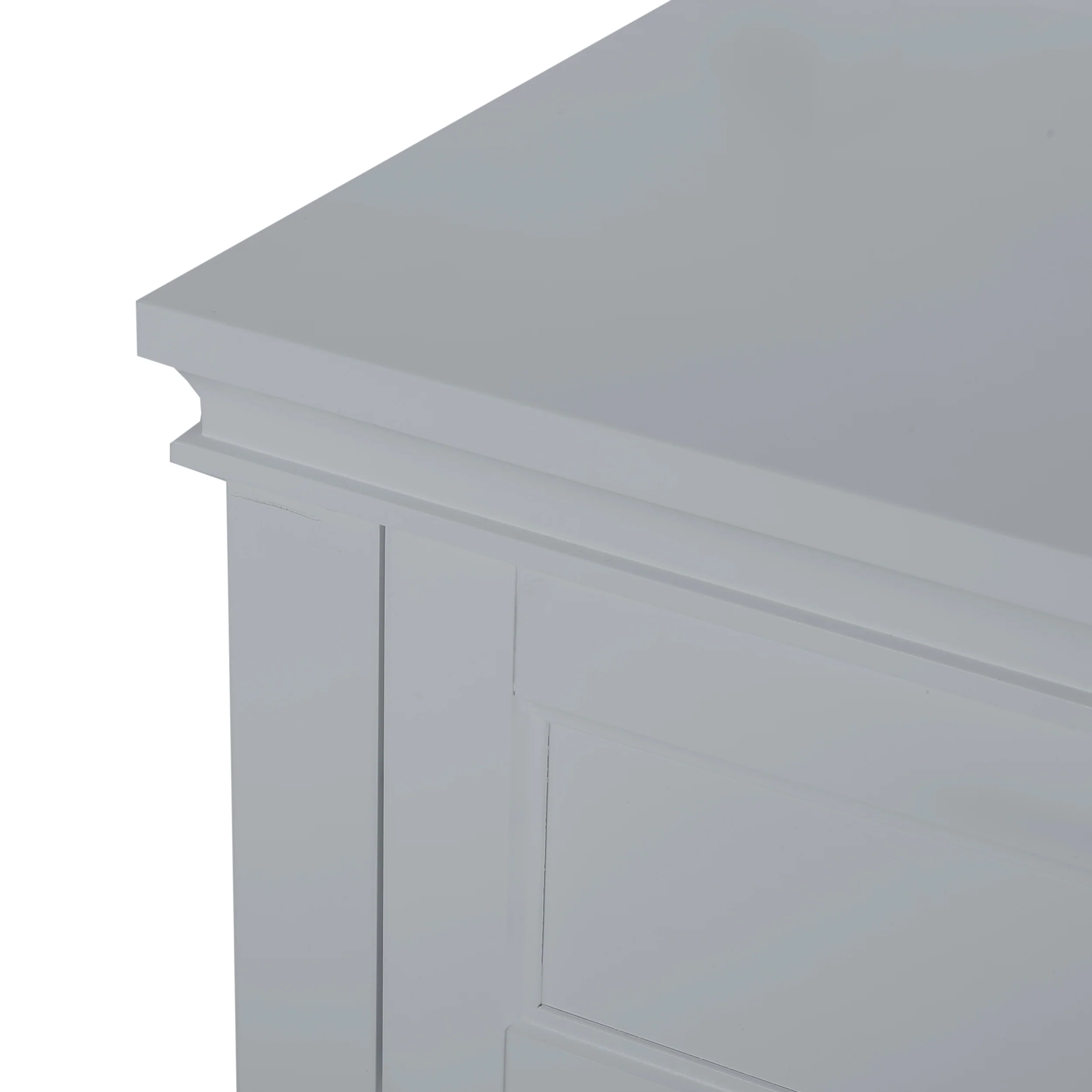 Meader Modern Bathroom 2 Door Floor Storage Cabinet with Drawer - furnishings