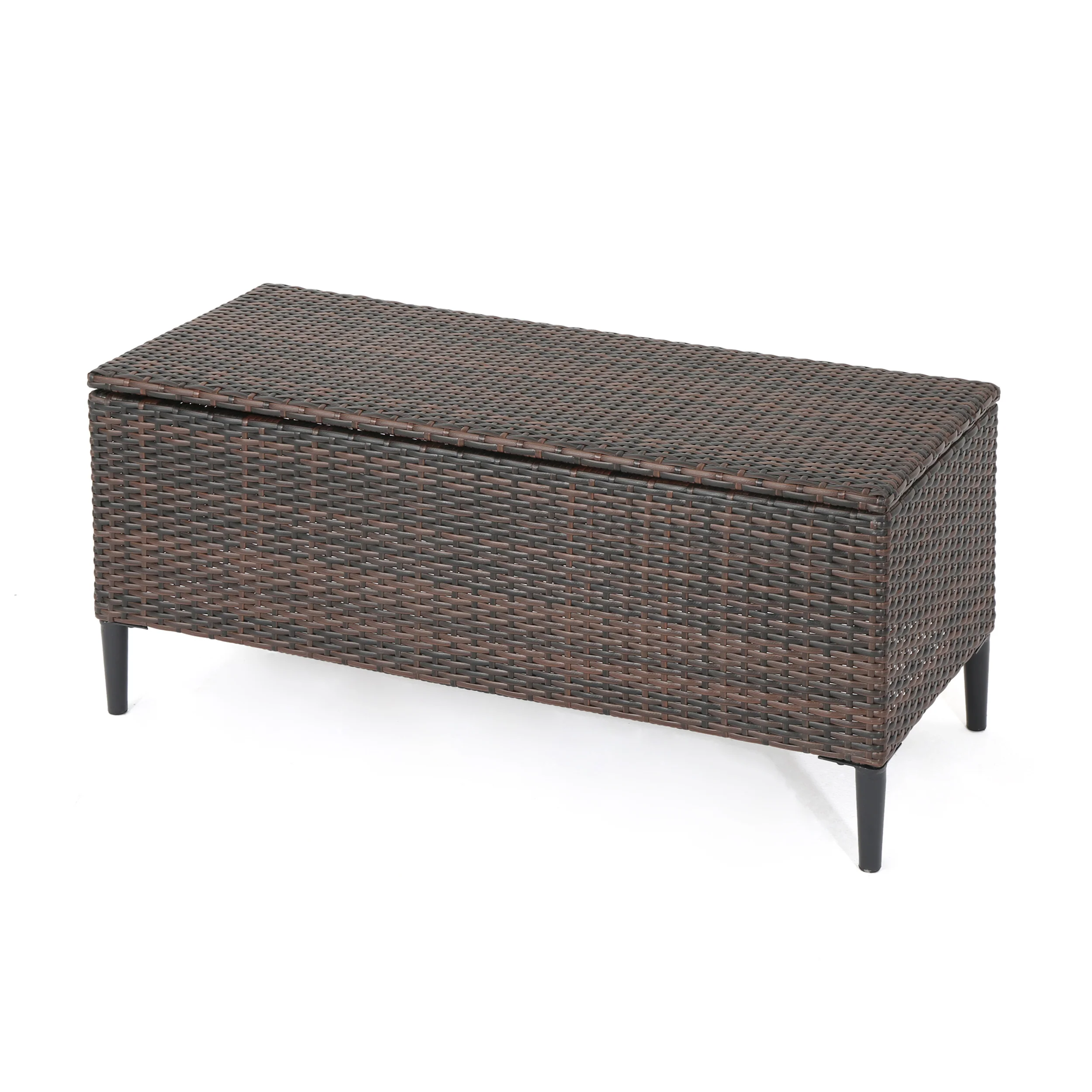 Irene Outdoor Wicker Storage Chest - furnishings