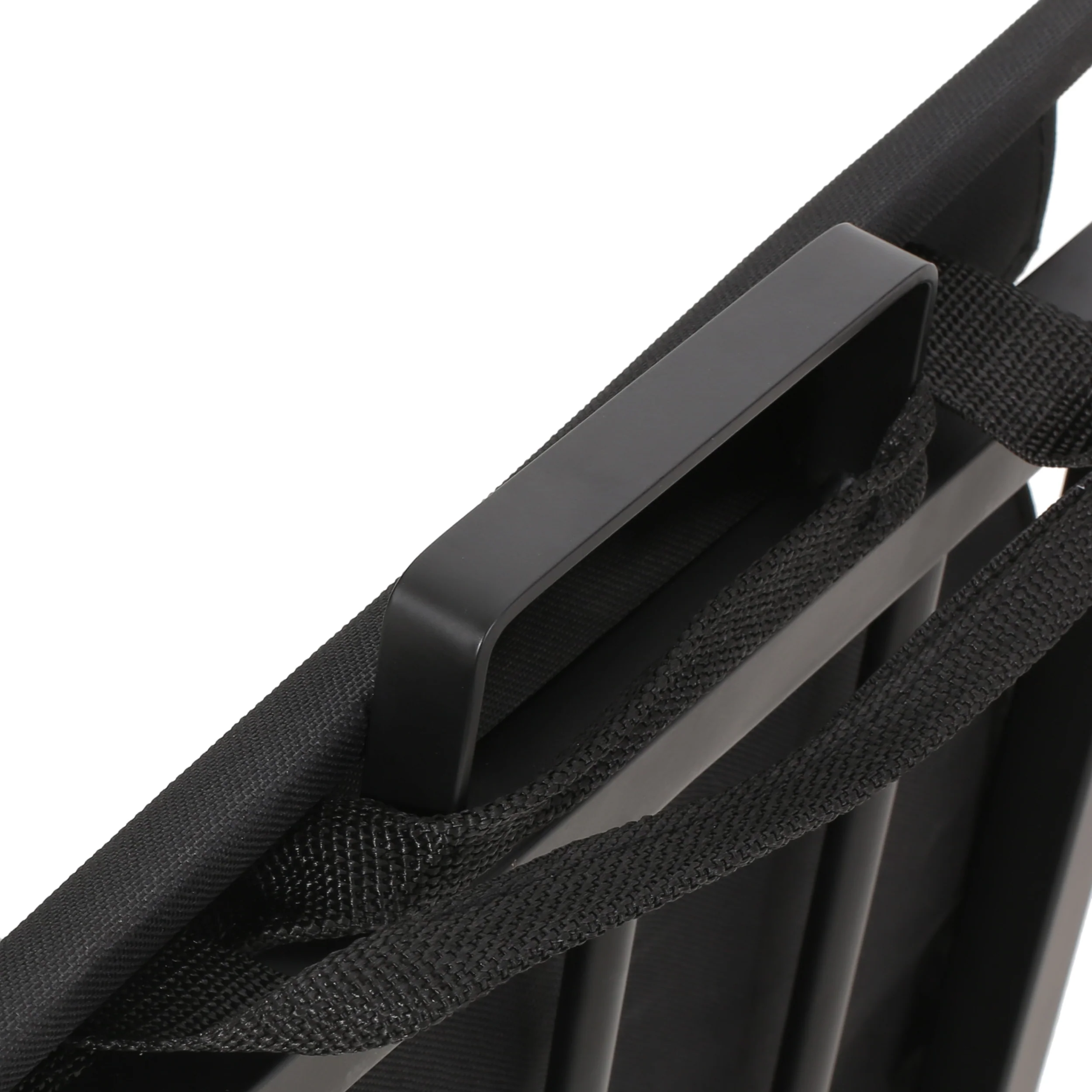 Kabria Cosada Iron and Canvas Fireplace Log Holder - furnishings