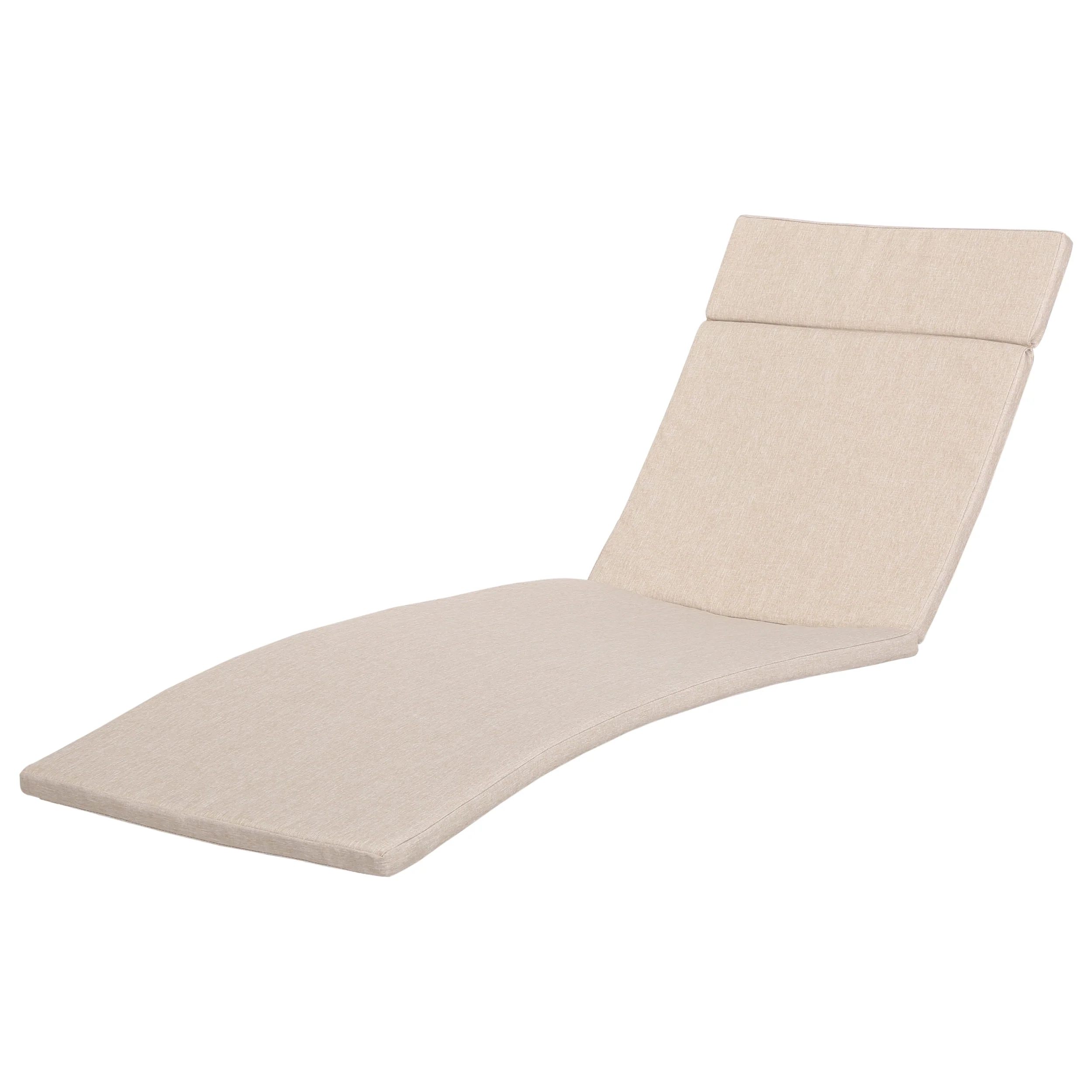 Albany Outdoor Water-Resistant Fabric Chaise Lounge Cushions (Set of 2) - furnishings