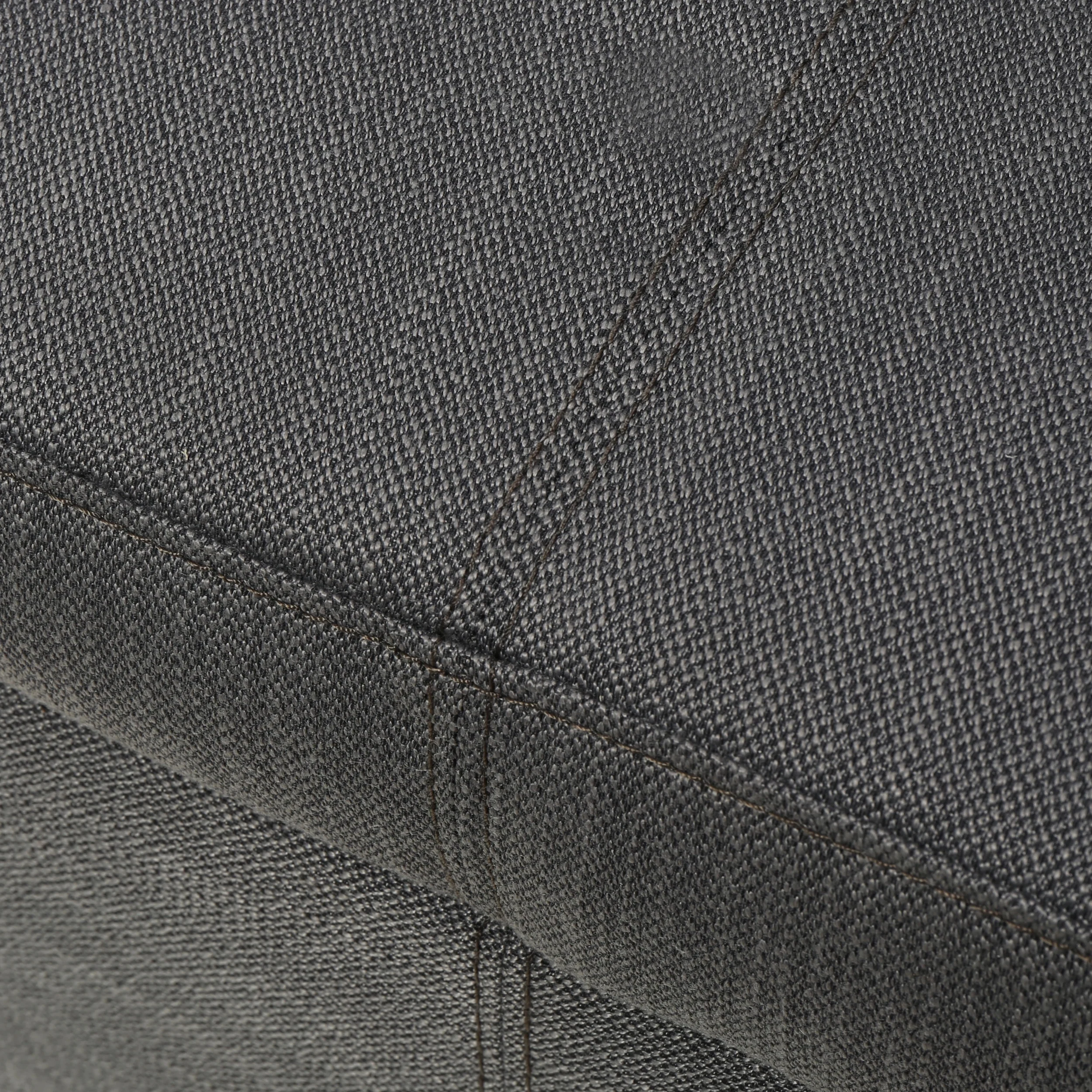 Danbury Contemporary Fabric Upholstered Storage Ottoman Bench with Rolled Arms - furnishings