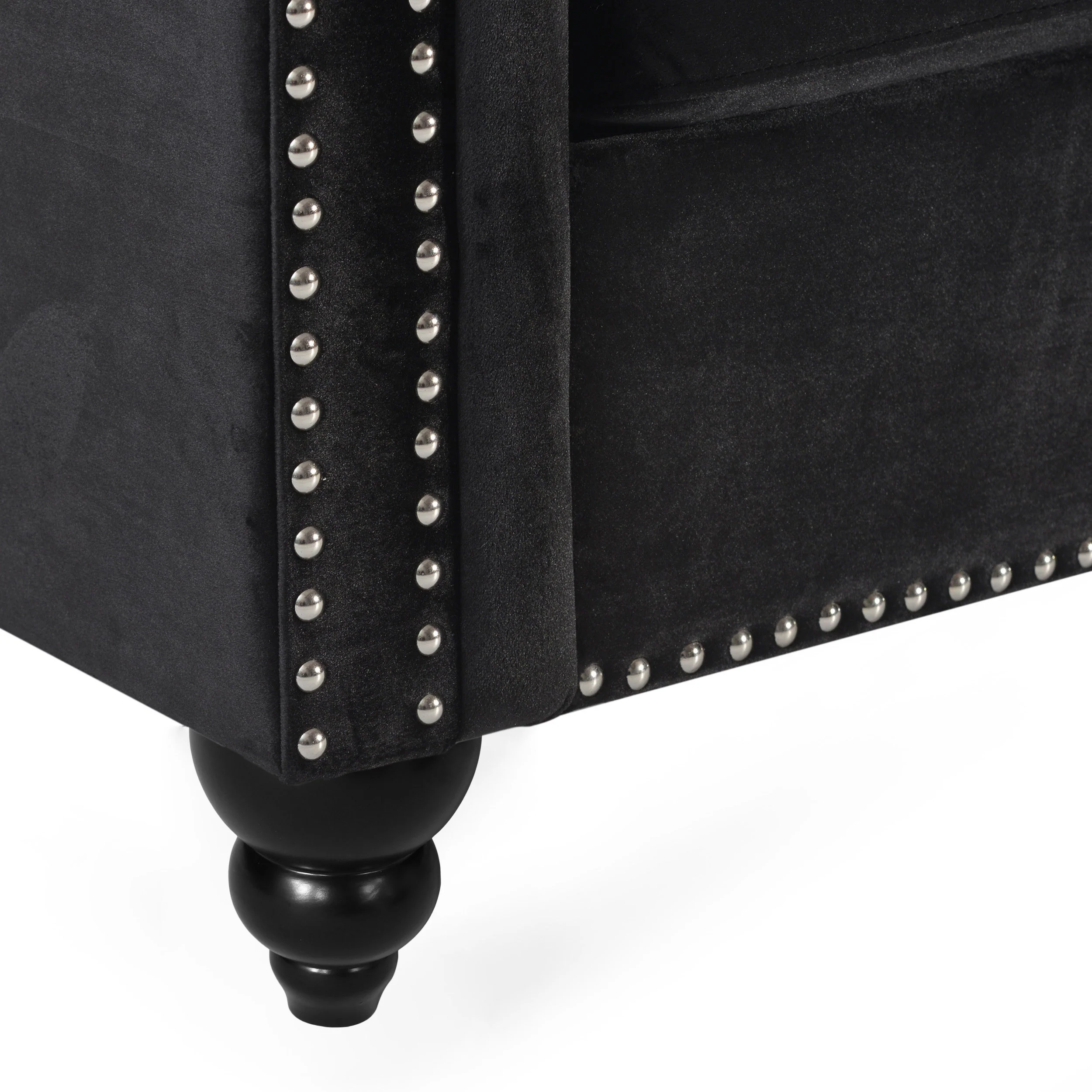 Zyiere Tufted Chesterfield 3 Seater Sofa - furnishings