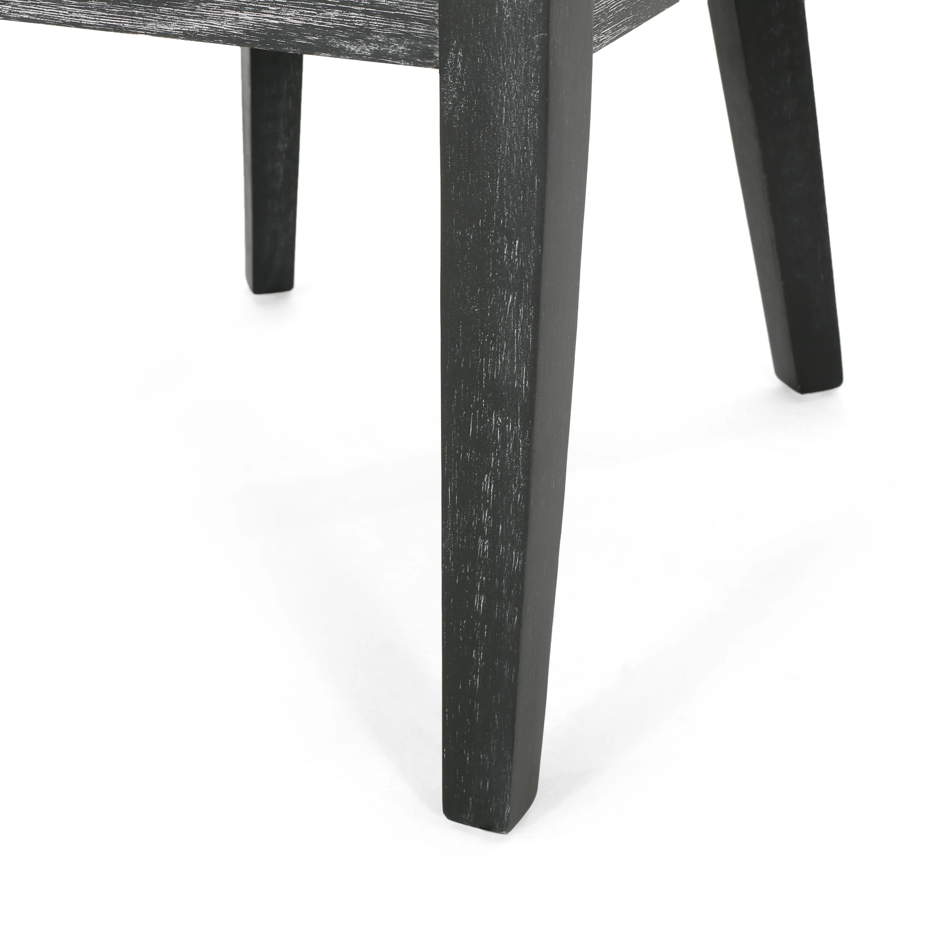 Boise Contemporary Fabric Upholstered Wood Dining Chairs, Set of 2 - furnishings