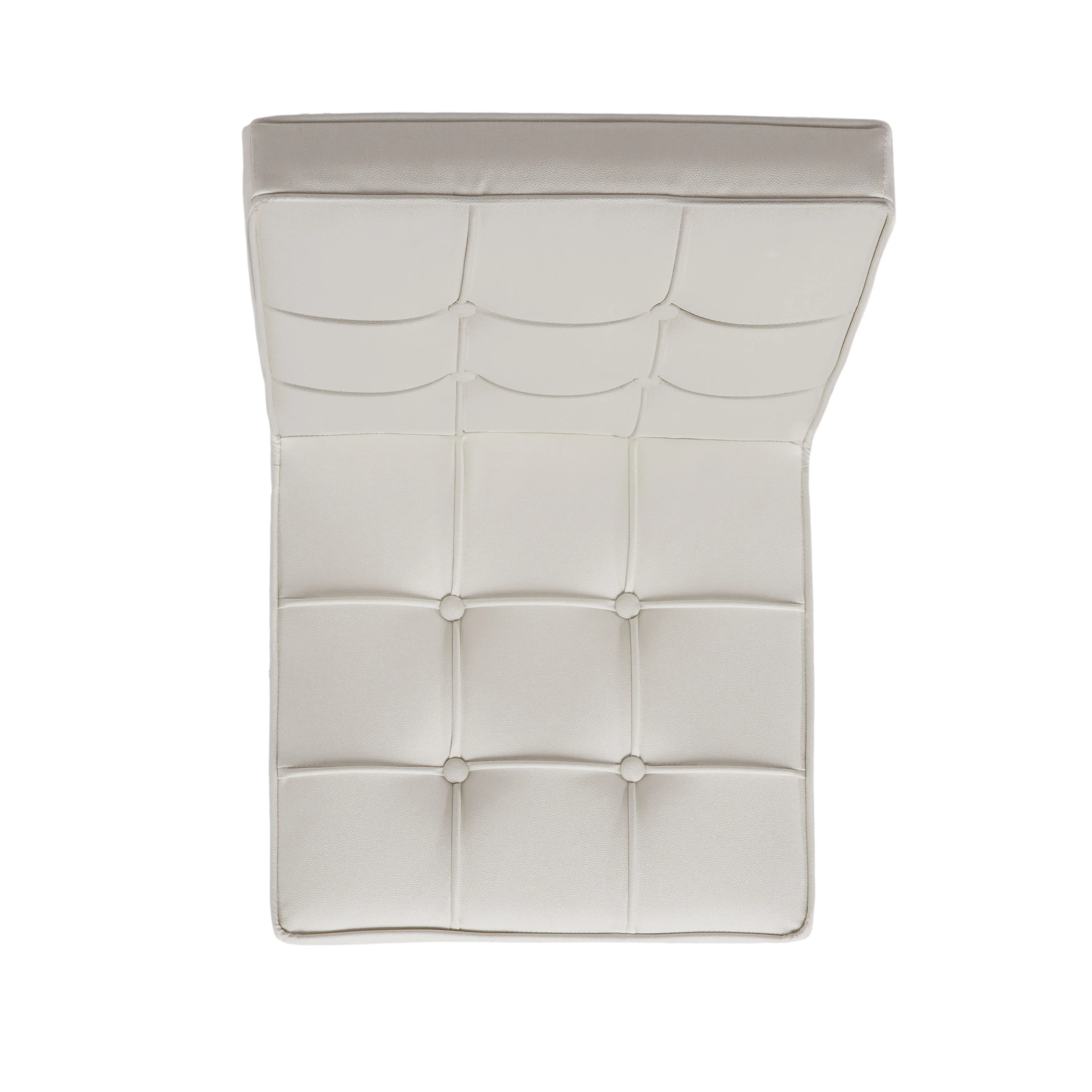 Pandora Modern Design White Leather Dining Chairs (set of 2) - furnishings