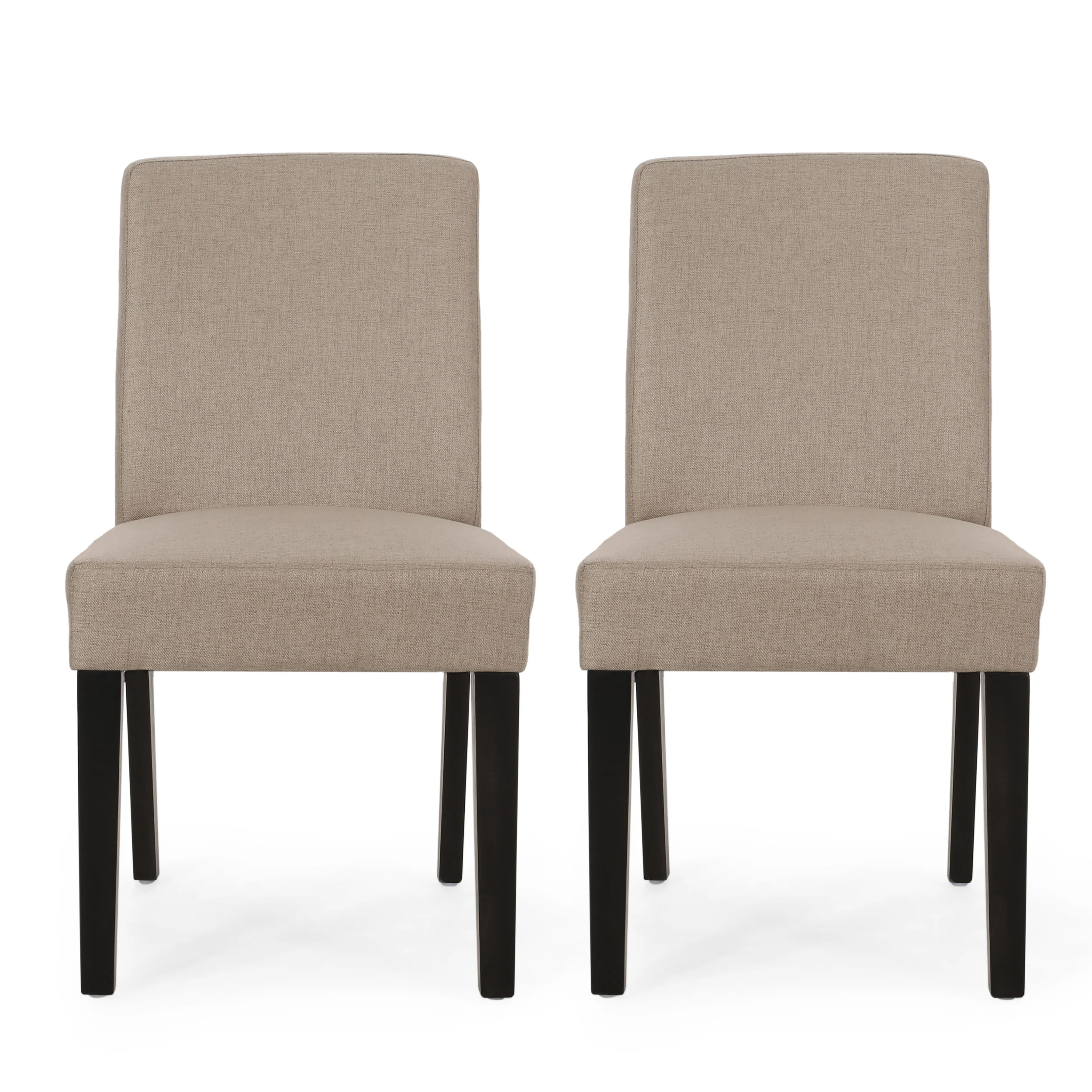 Pocatello Kuna Contemporary Upholstered Dining Chair, Set of 2 - furnishings