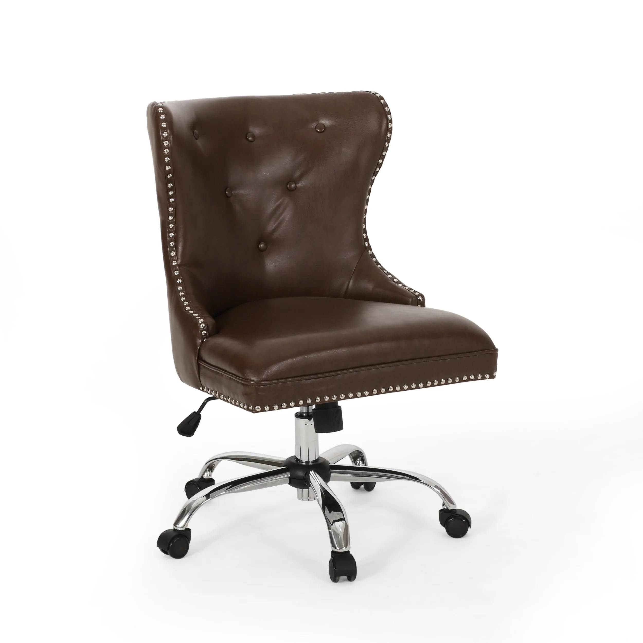 Abagail Contemporary Tufted Swivel Office Chair - furnishings
