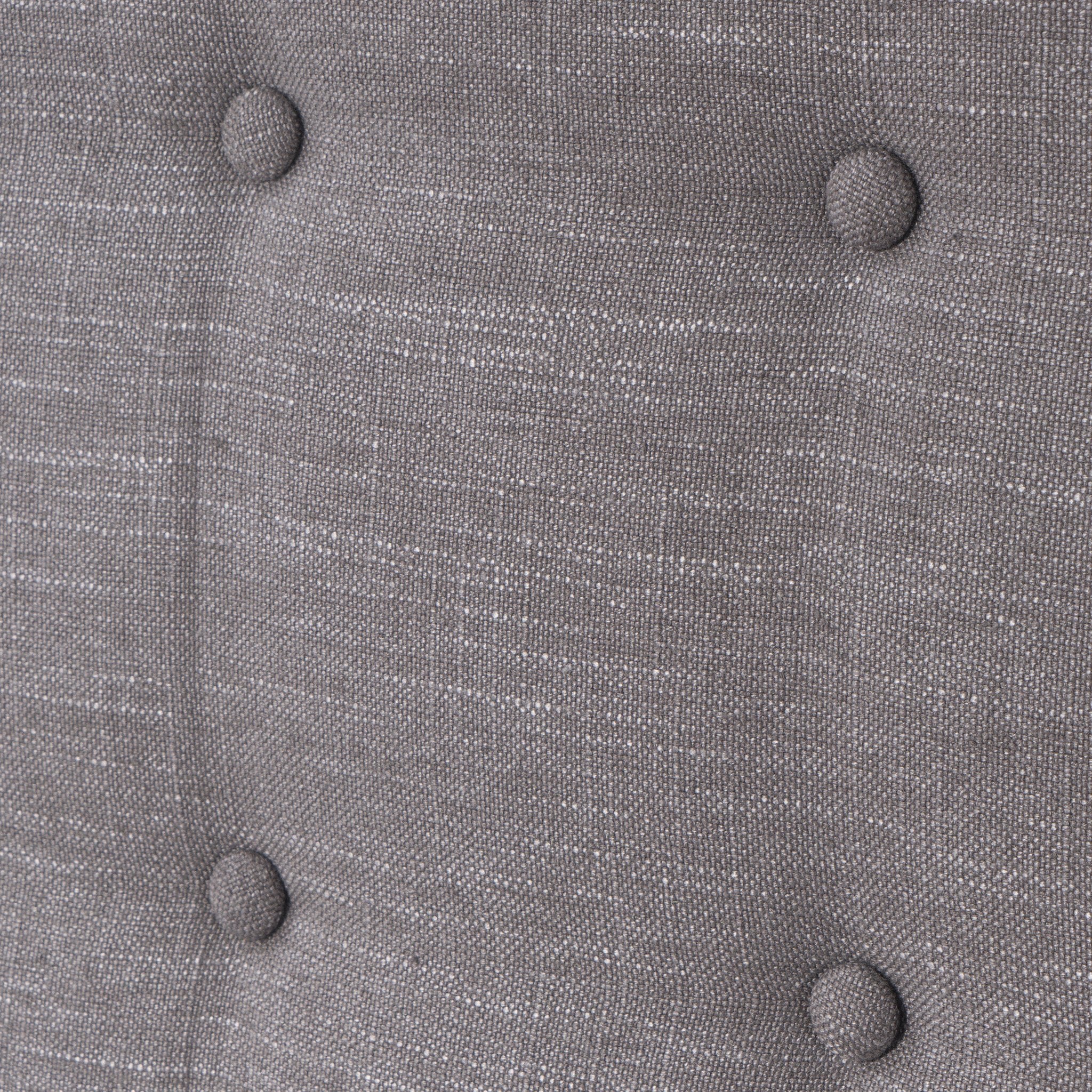 Karen Button Tufted Fabric King/Cal King Headboard with Nailhead Accents - furnishings
