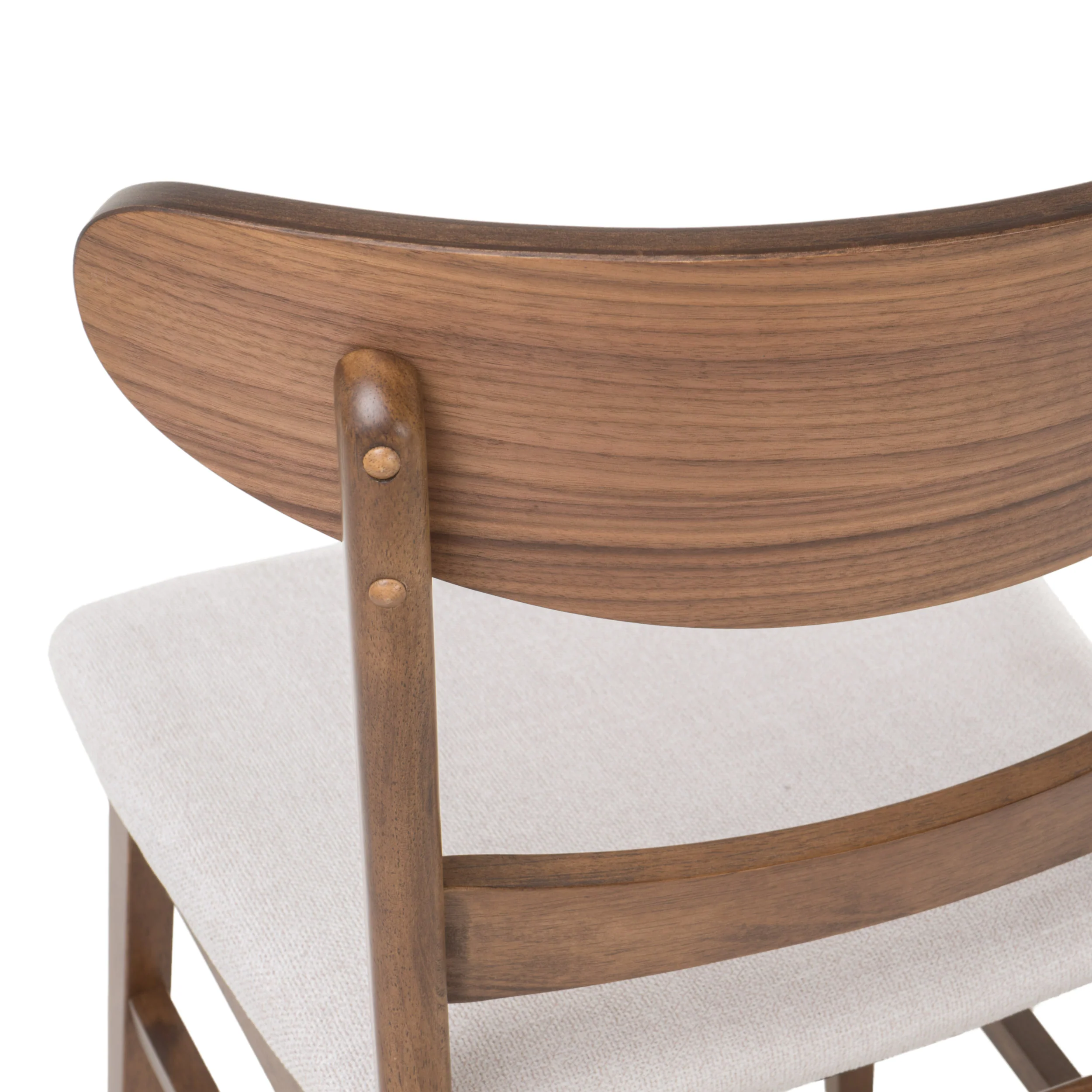 Atherton Wood and Fabric 7 Piece Dining Set - furnishings