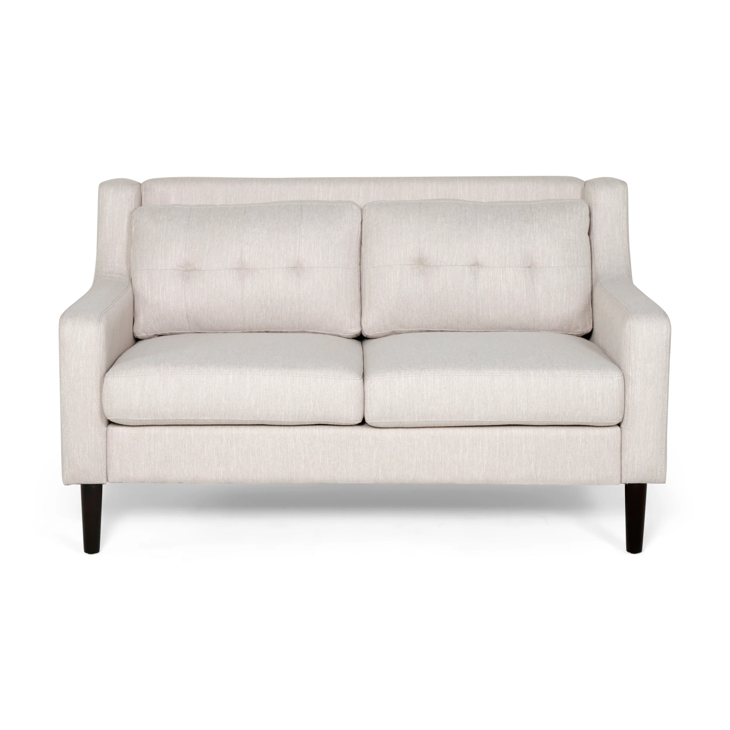 Anaysha Contemporary Fabric Loveseat - furnishings