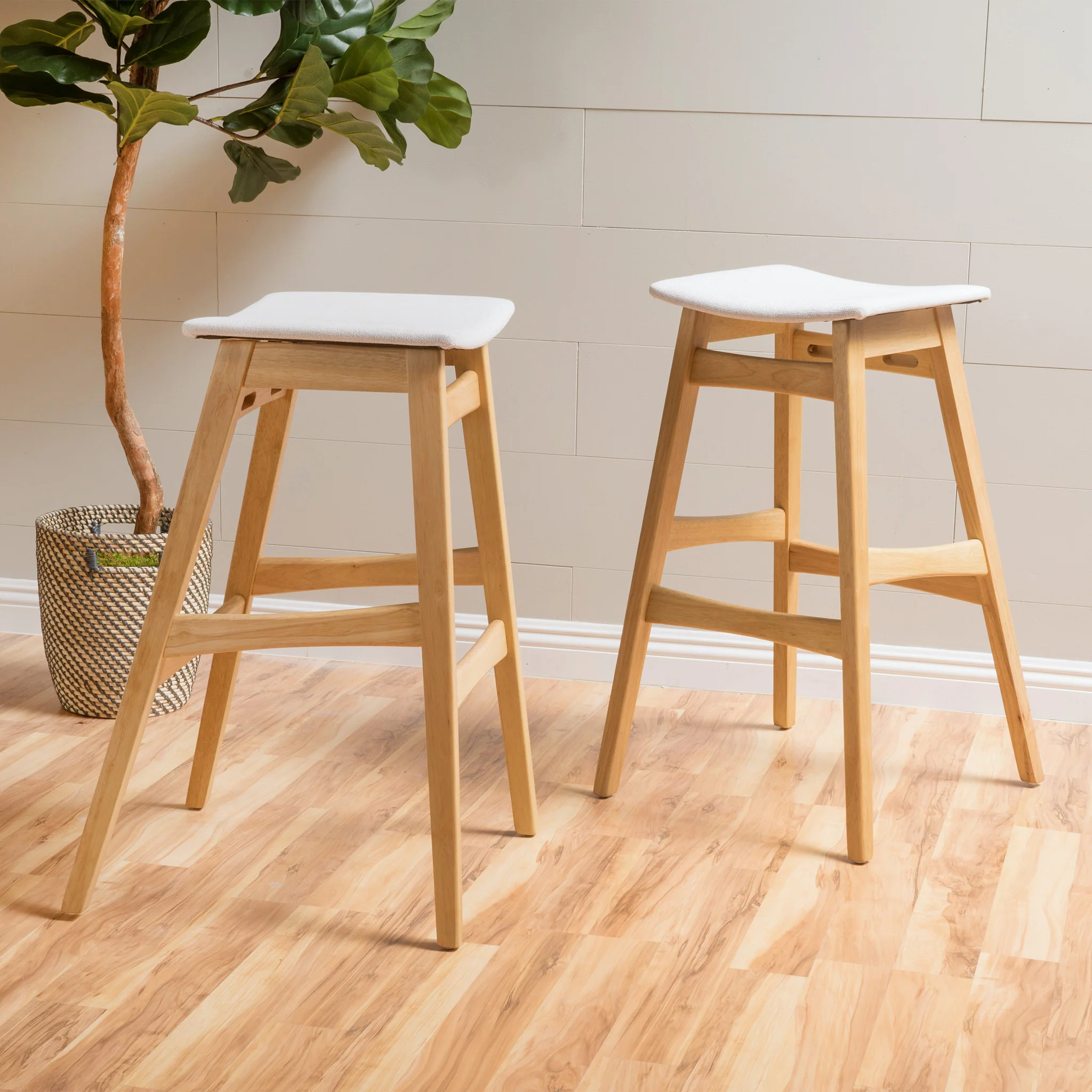 Oster Mid Century Design 30-Inch Bar Stools (Set of 2) - furnishings