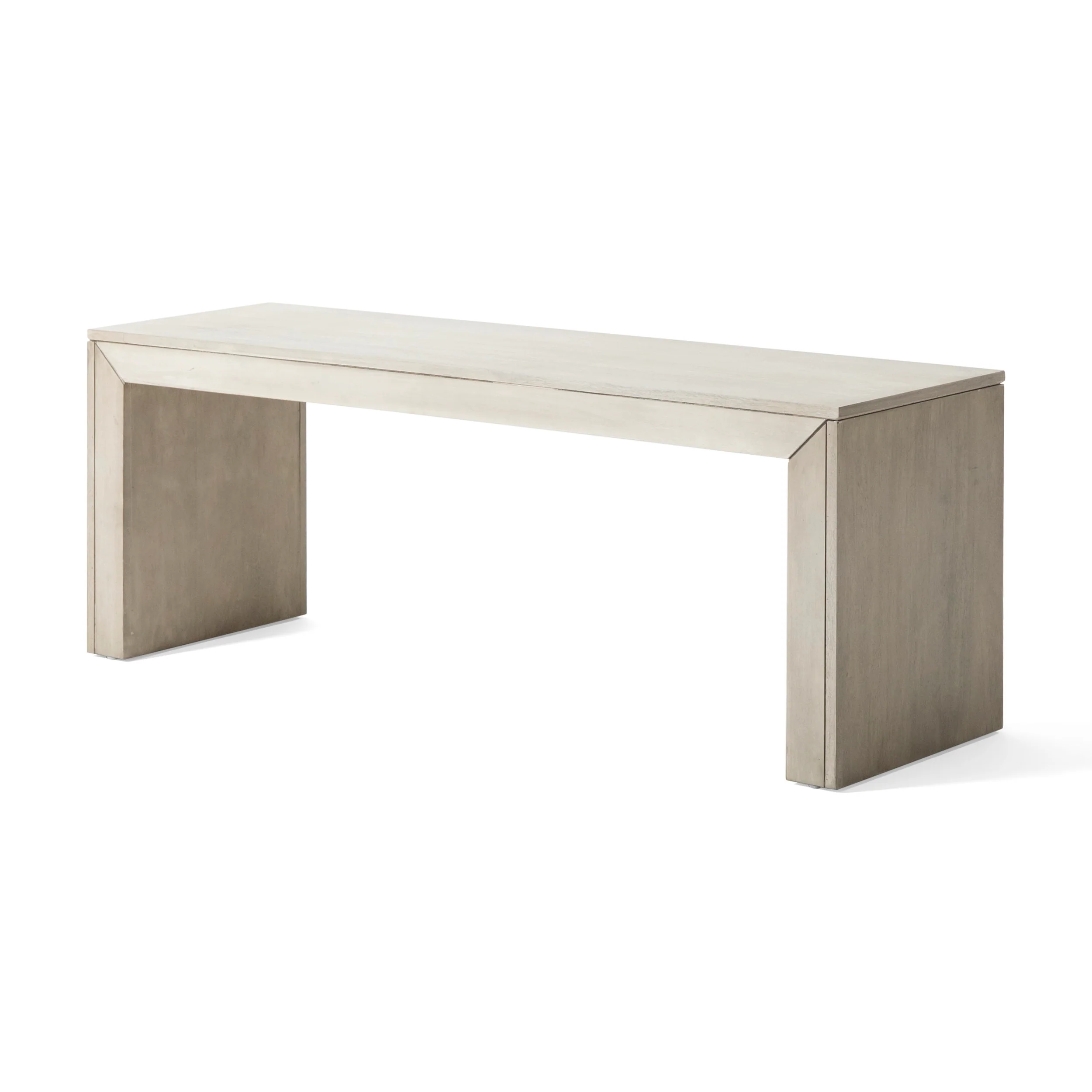 Anillo Rustic Acacia Wood Dining Bench - furnishings