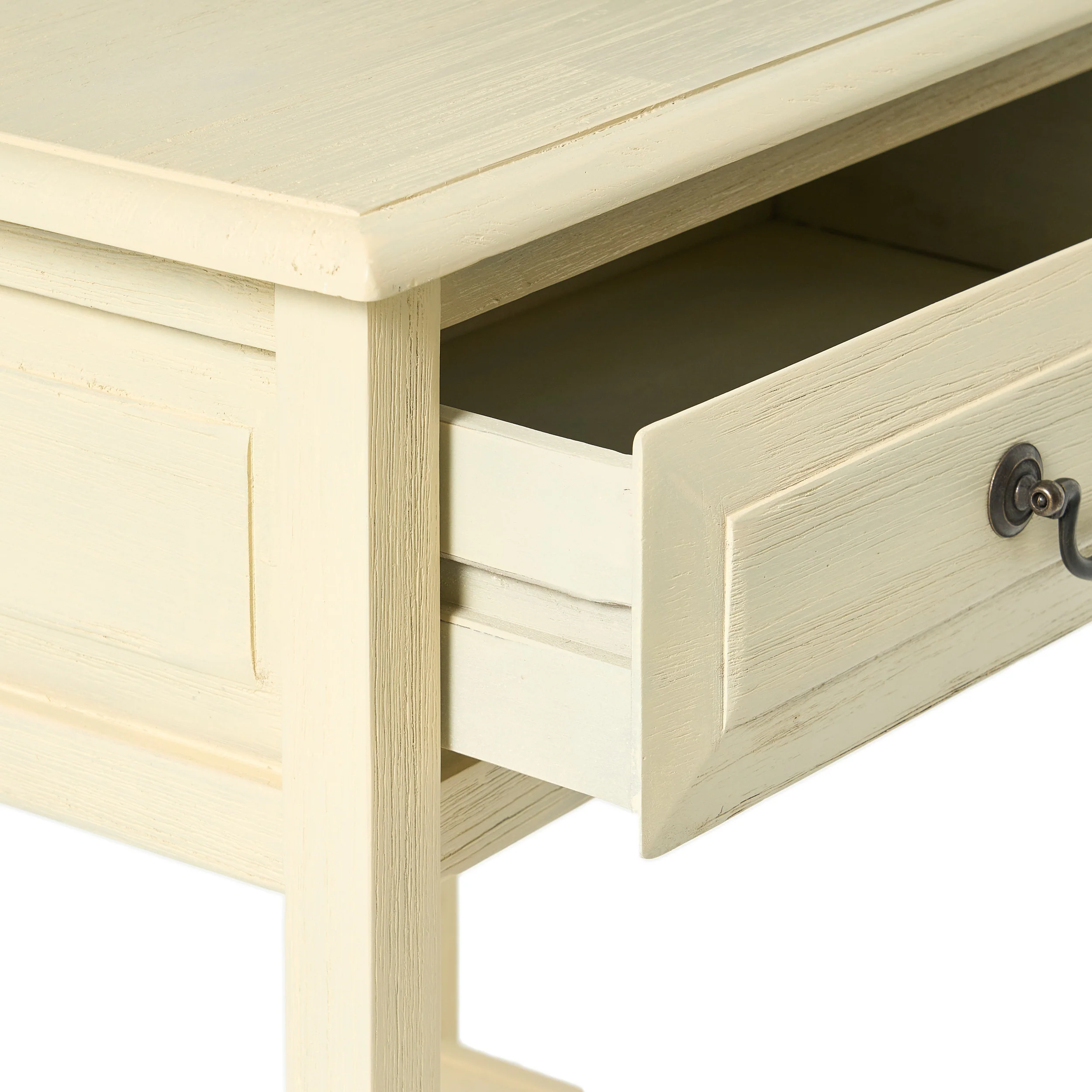 Noah Weathered Wood Top Drawer Accent Table - furnishings