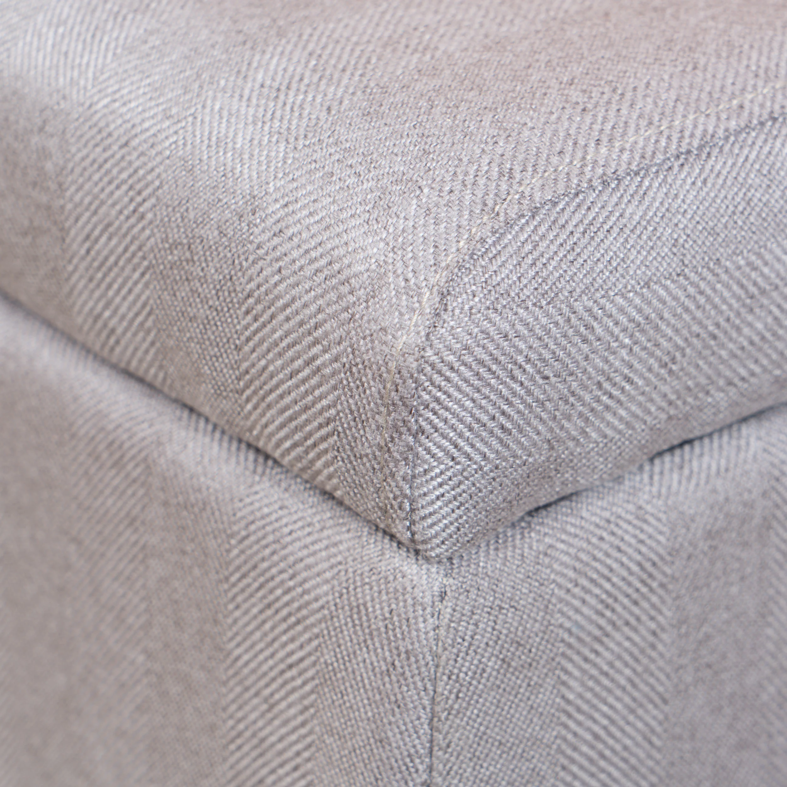 Etoney Mid-Century Modern Button Tufted Fabric Storage Ottoman Bench - furnishings