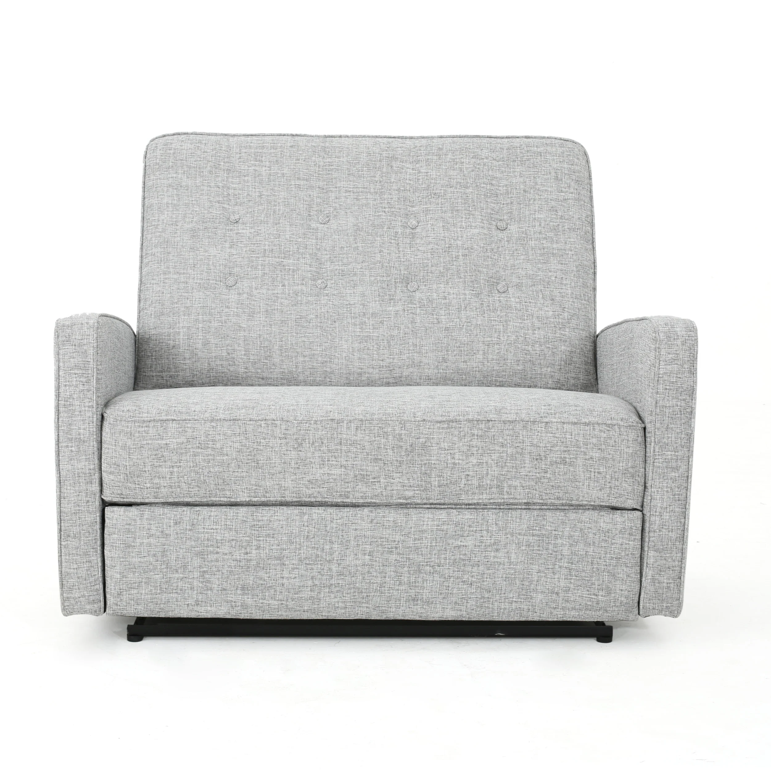 Callade Buttoned Fabric Reclining Loveseat - furnishings