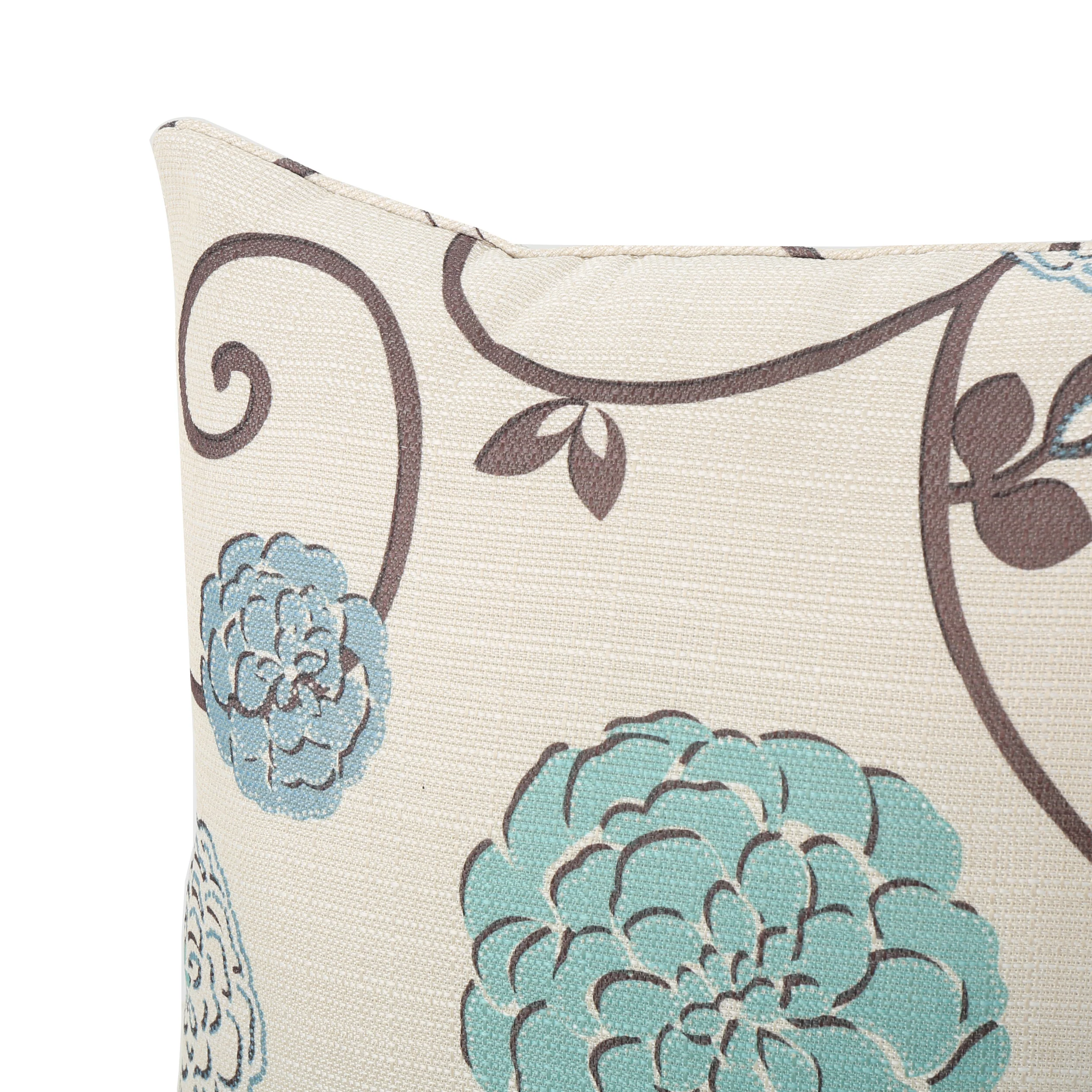 Isadora Modern Fabric Throw Pillow - furnishings