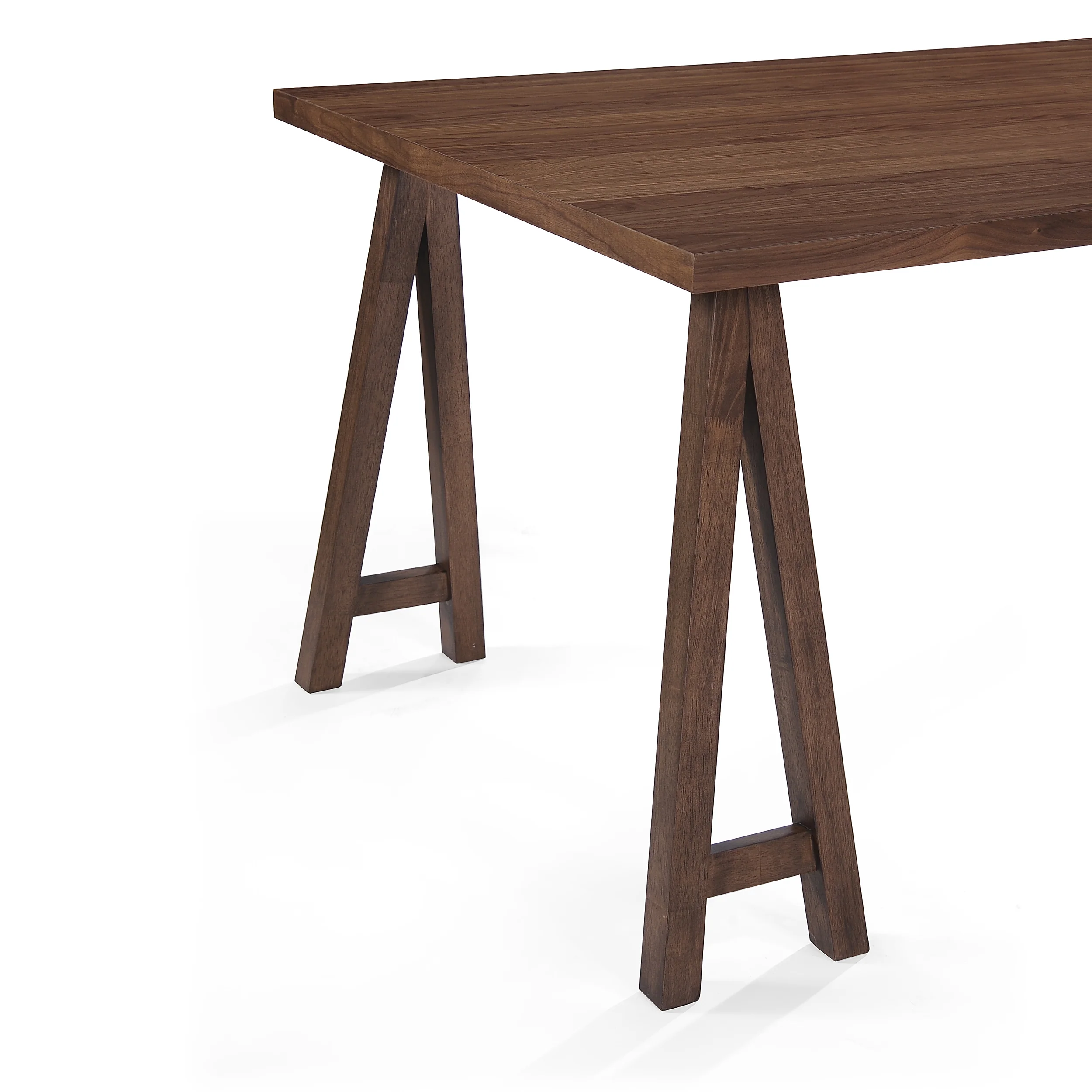 Angela Farmhouse Cottage 7 Piece Faux Wood Dining Set with Rubberwood Chairs, Antique White - furnishings