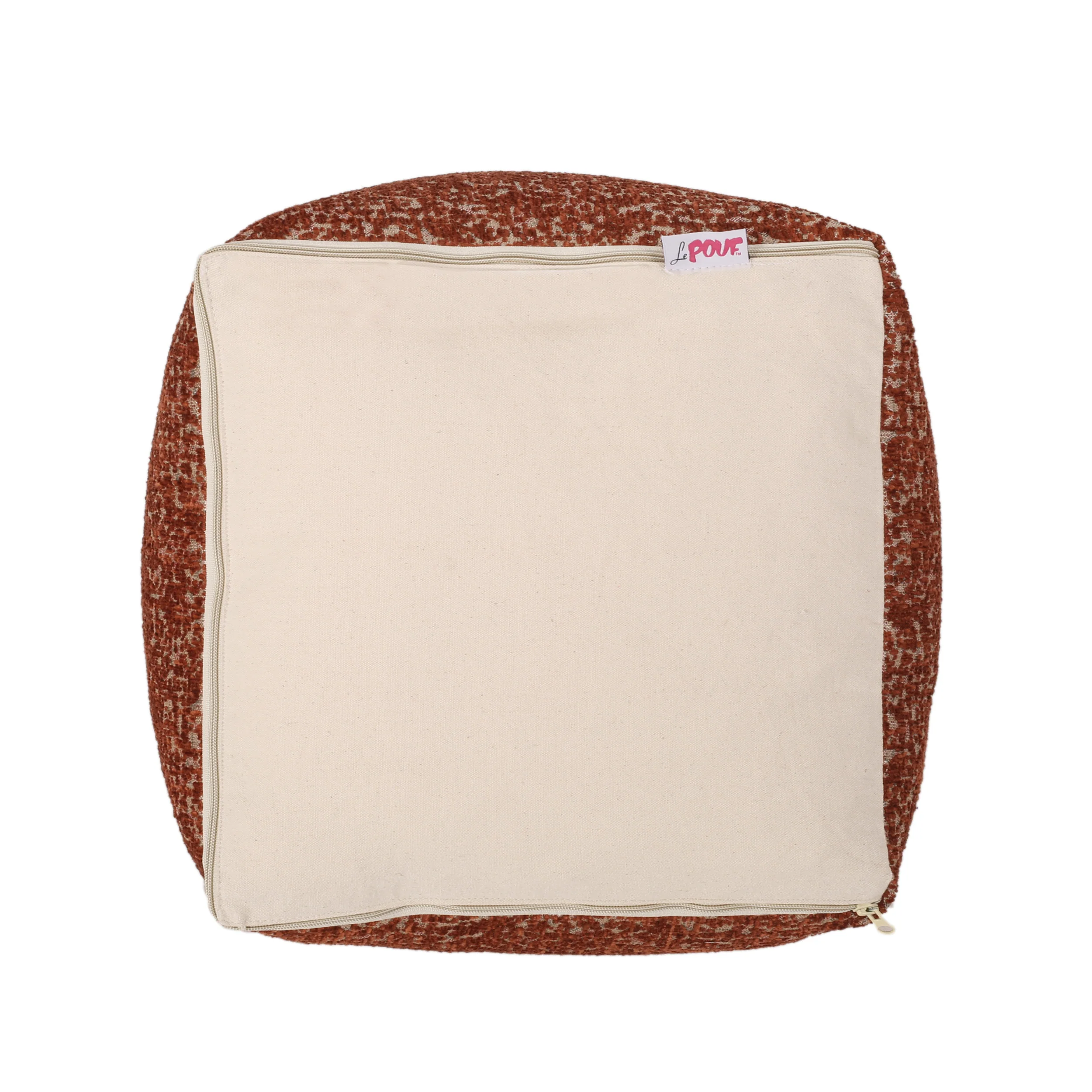 Binger Handcrafted Boho Cube Pouf - furnishings
