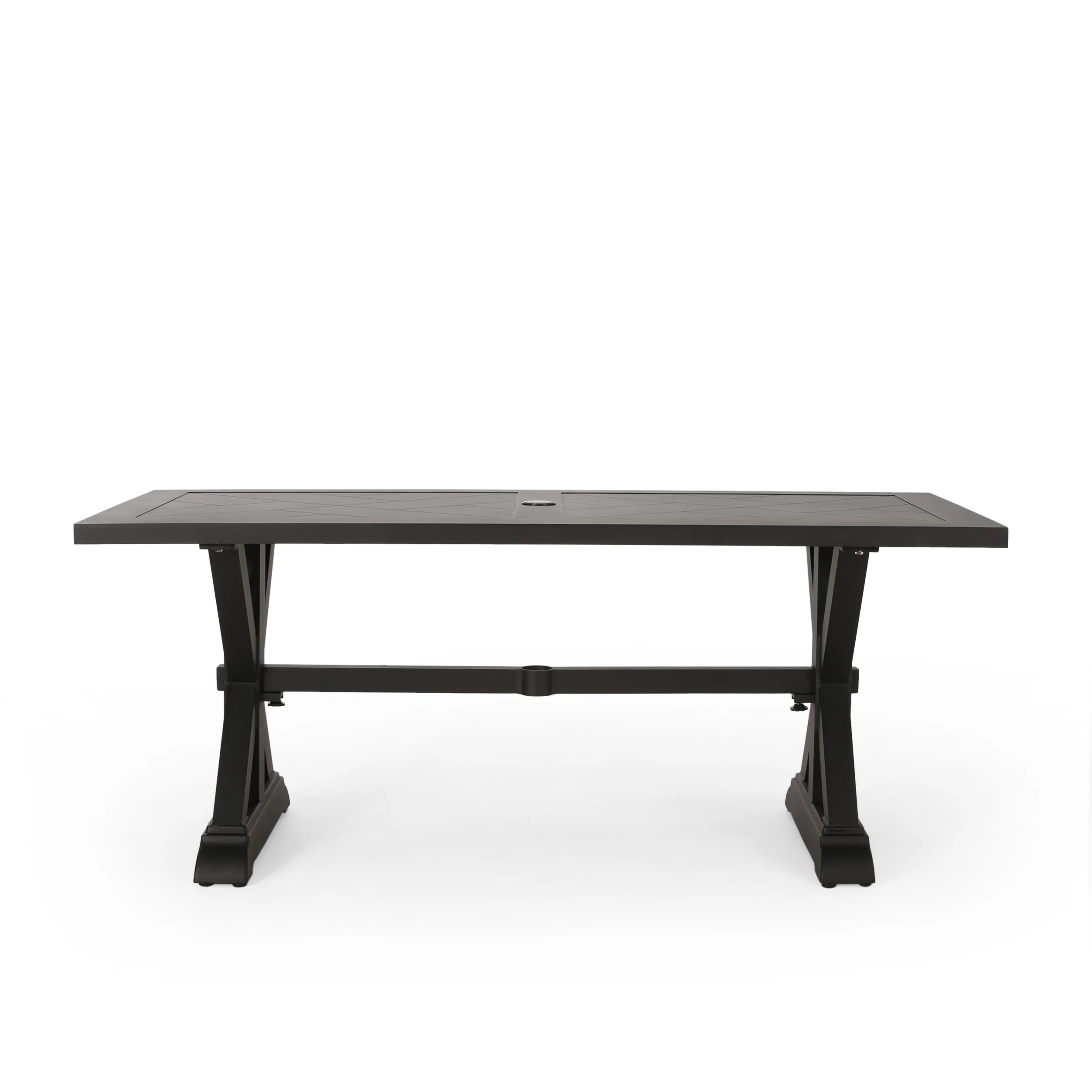 Arlene Waterford Outdoor Aluminum 7 Piece Dining Set - furnishings