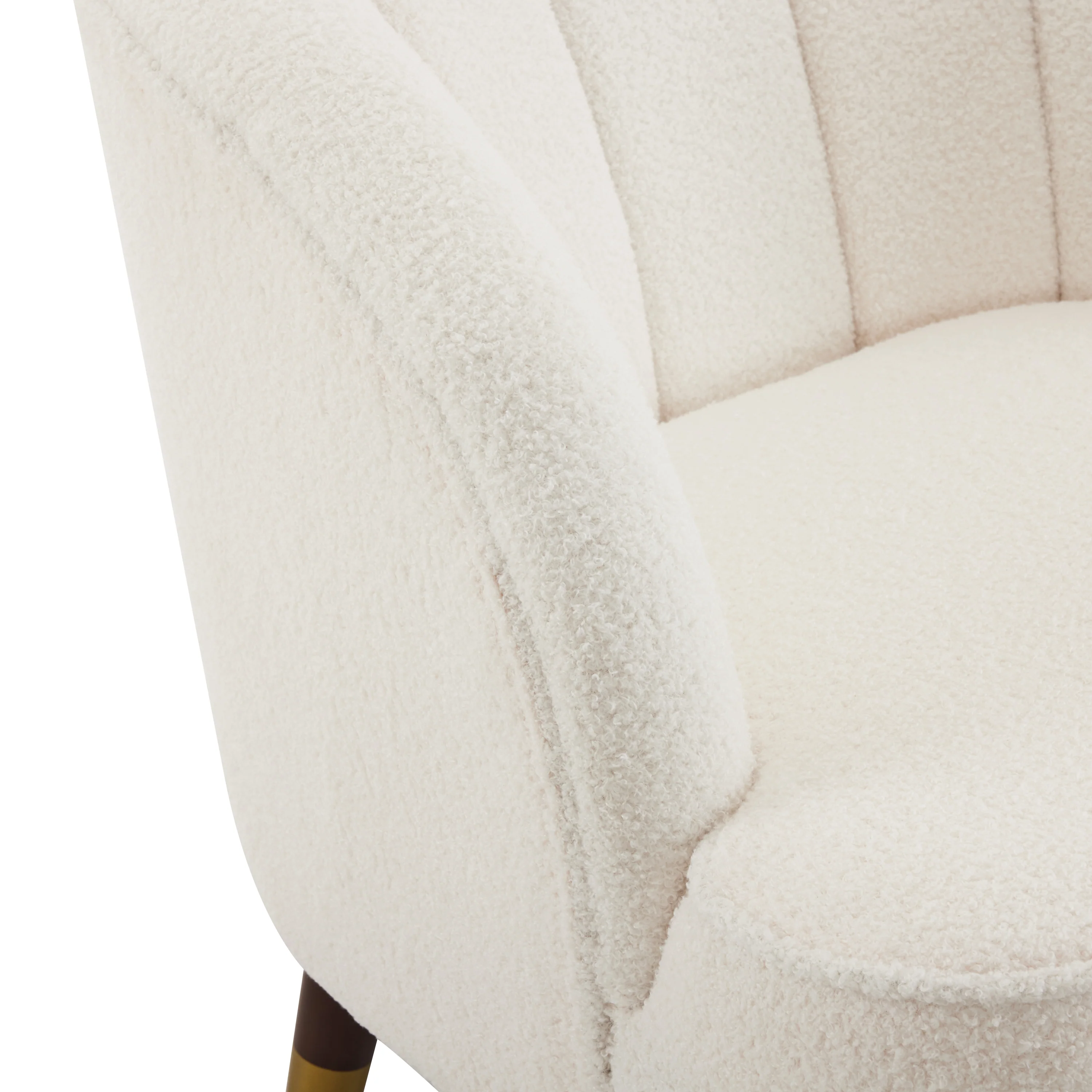Veneras Velvet Barrel Club Chair - furnishings