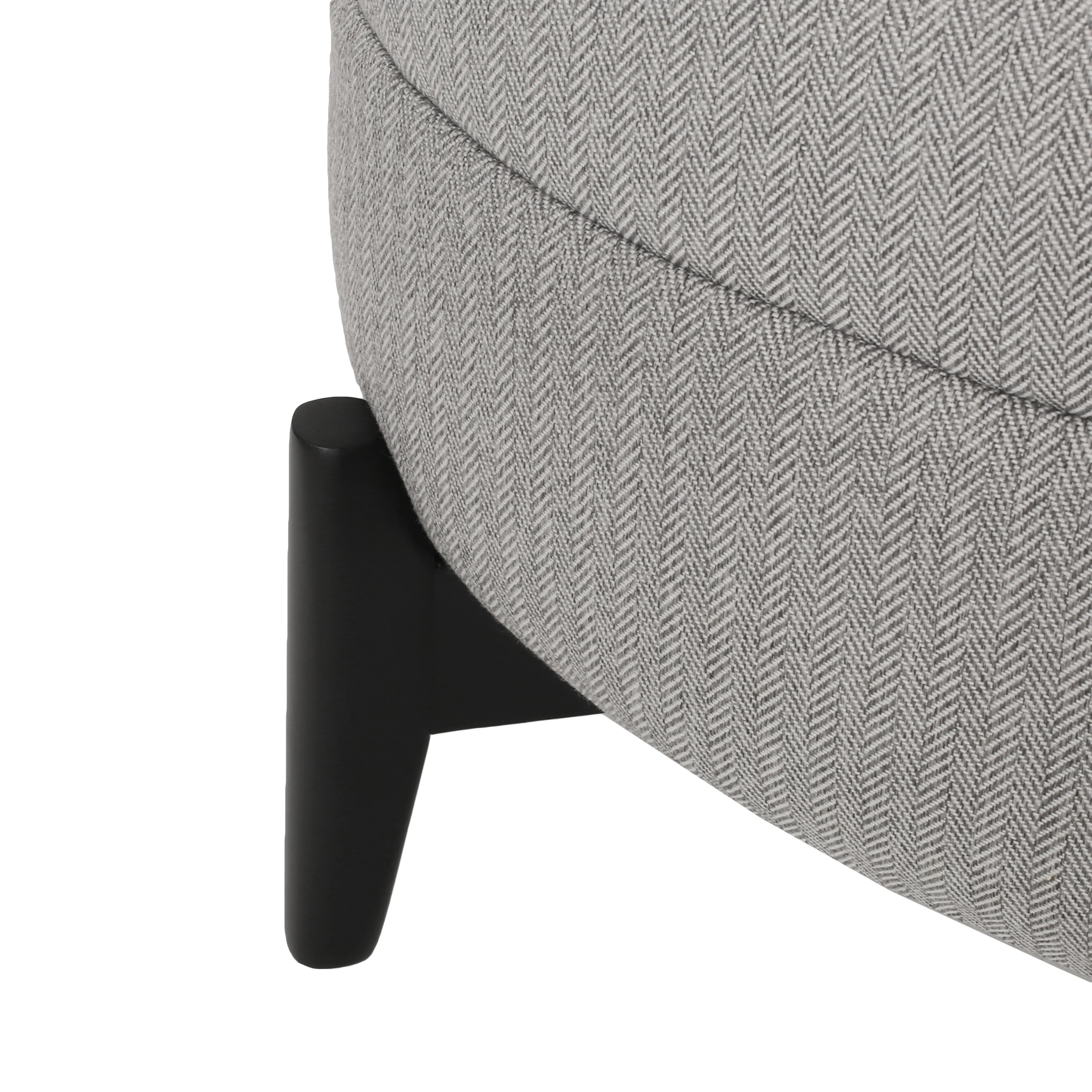 Anaura Contemporary Boucle Upholstered Club Chair - furnishings