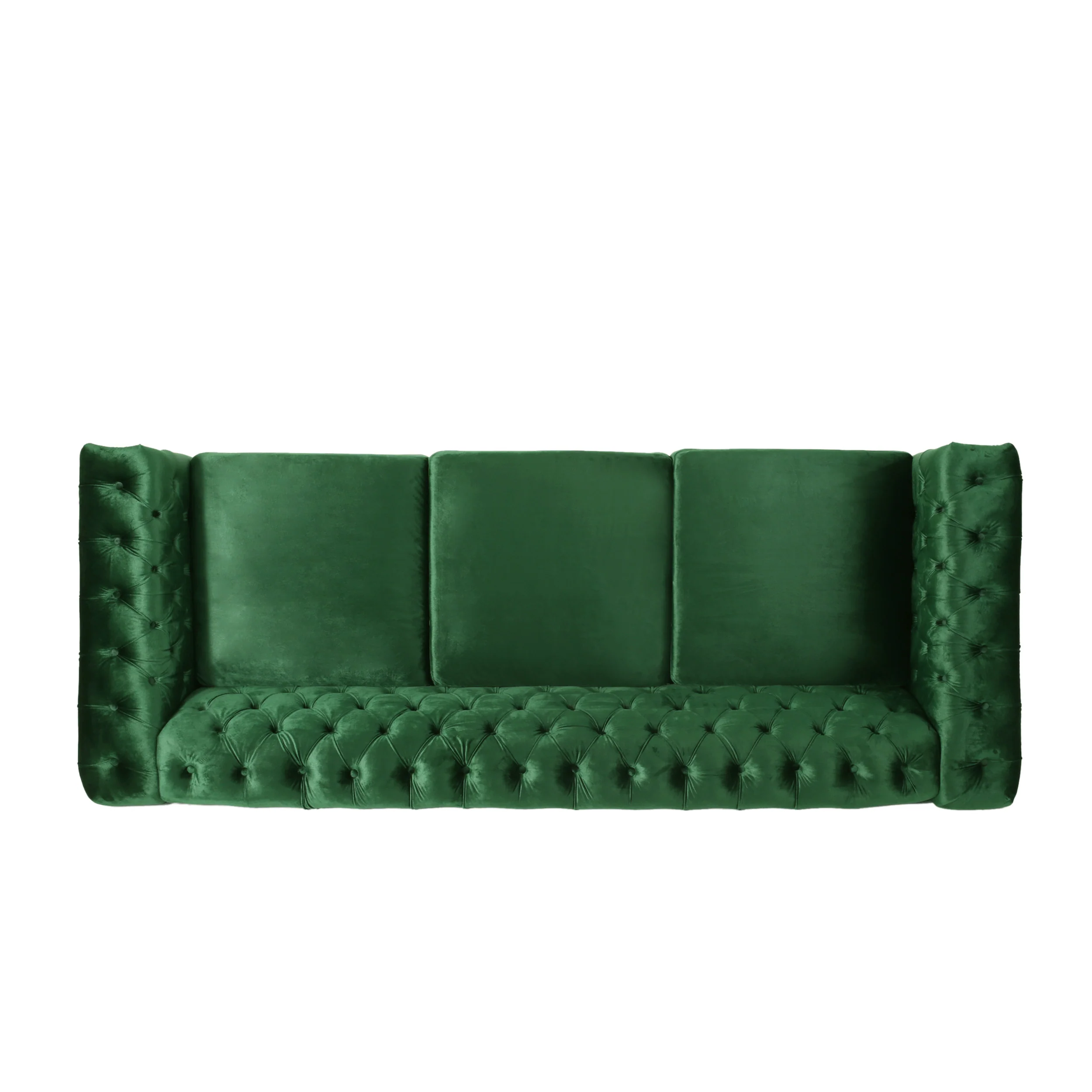 Zyiere Tufted Chesterfield 3 Seater Sofa - furnishings