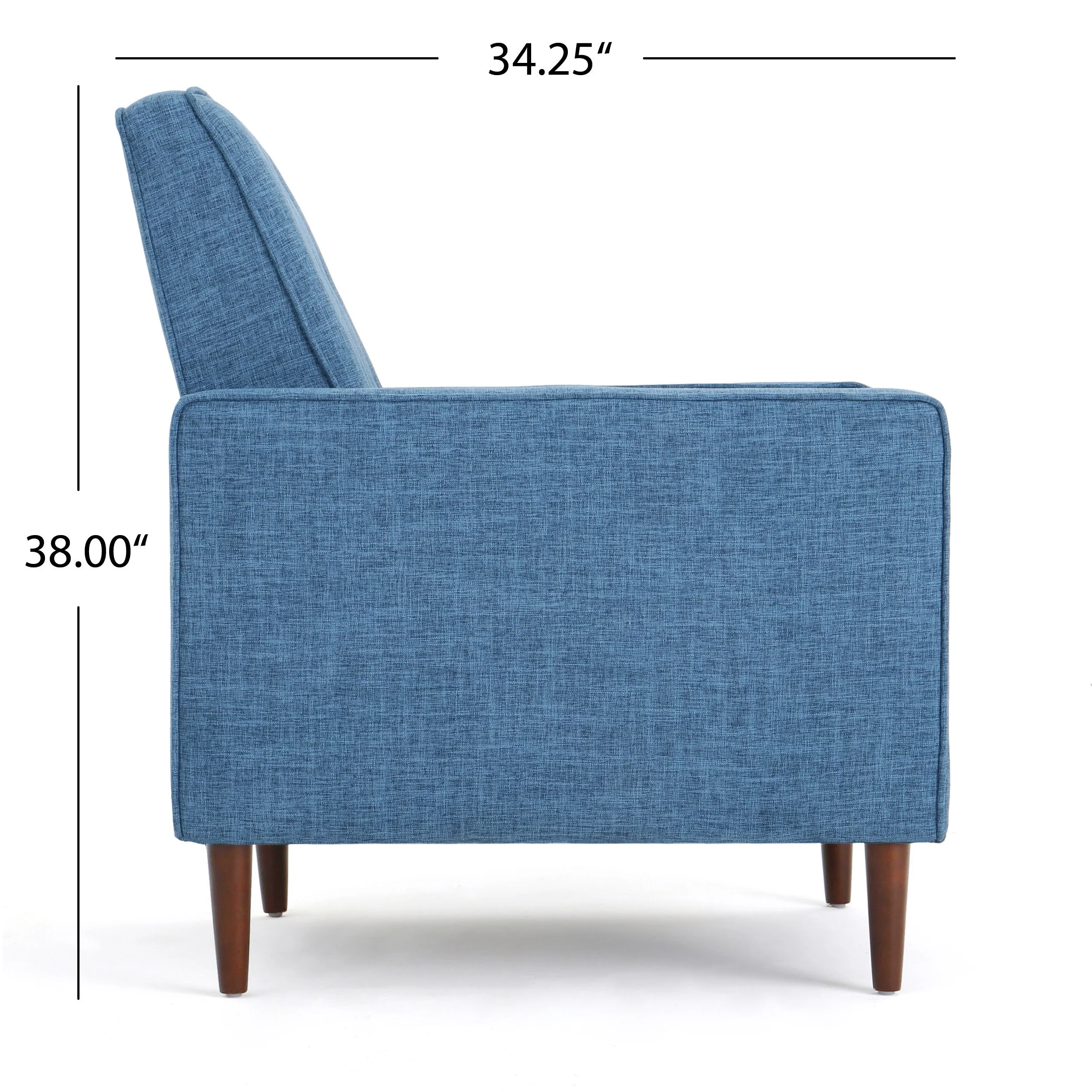Marston Mid Century Modern Fabric Recliner (Set of 2) - furnishings