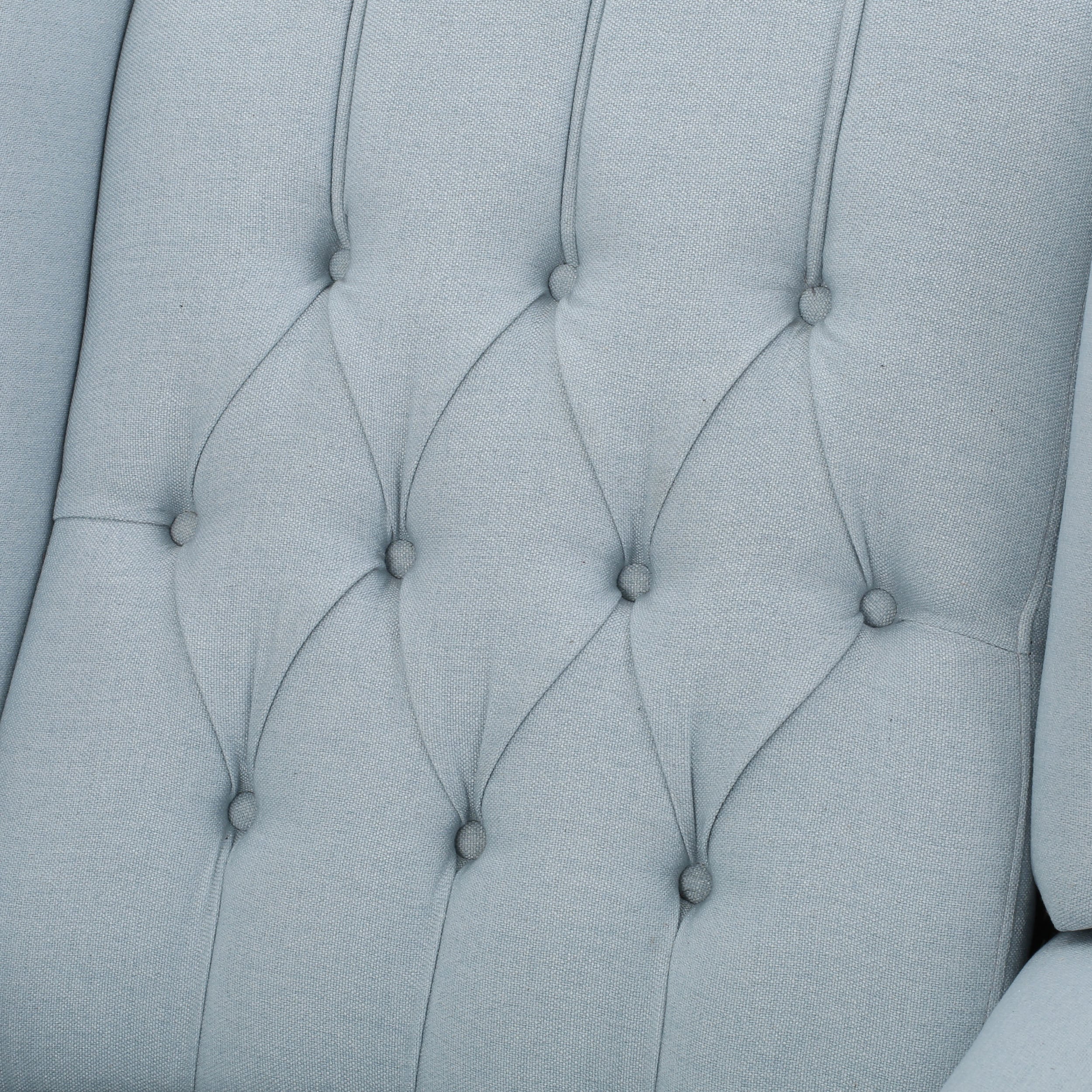 Elizabeth Contemporary Tufted Fabric Recliner (Set of 2) - furnishings