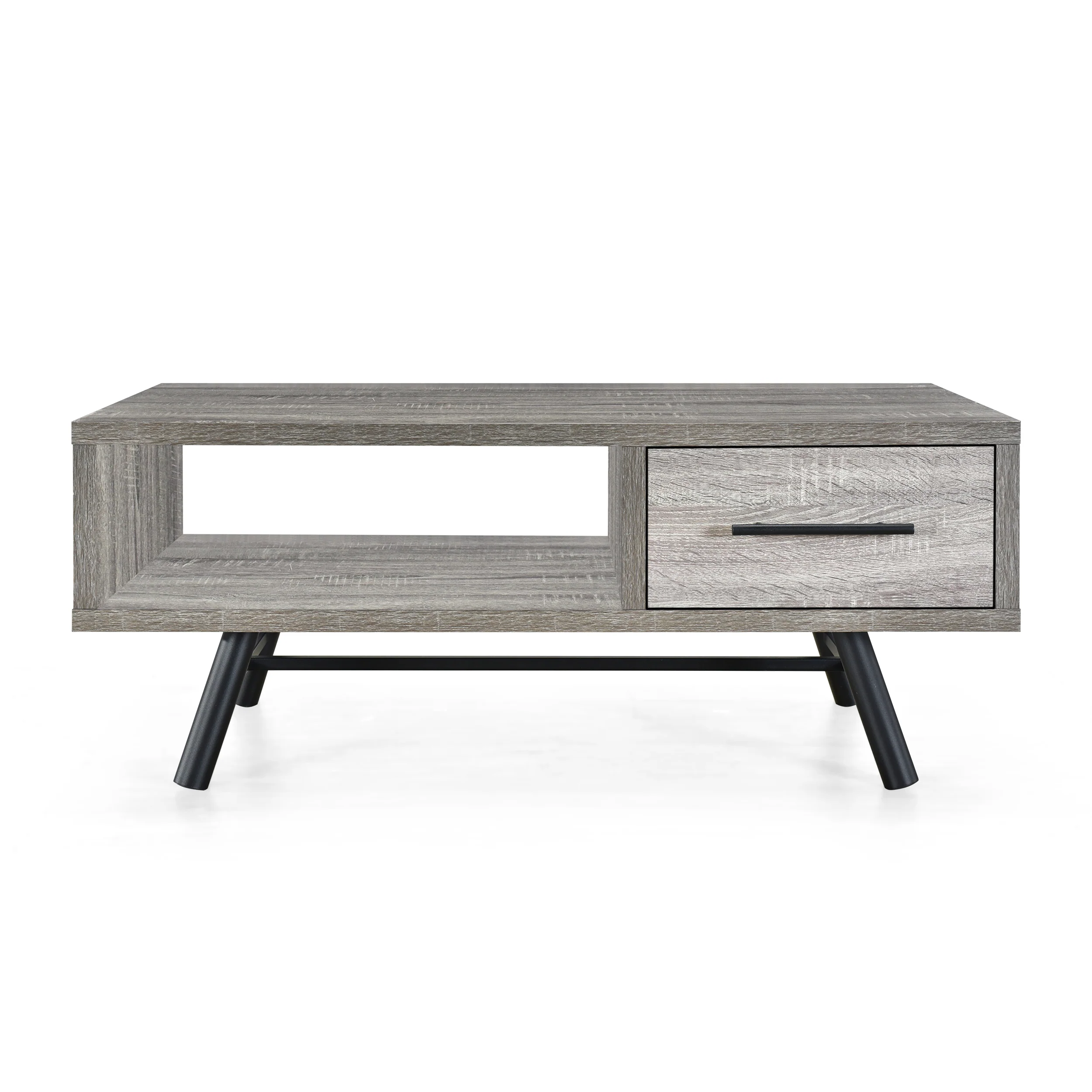 Amariana Mid-Century Modern Coffee Table with Storage - furnishings