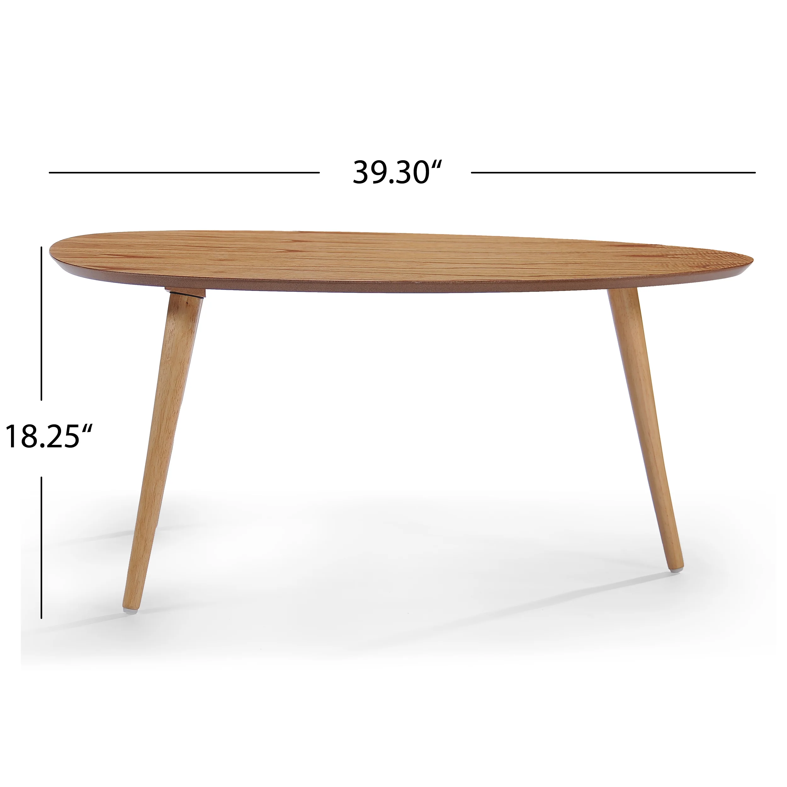 Caspar Mid-Century Design Wood Coffee Table - furnishings