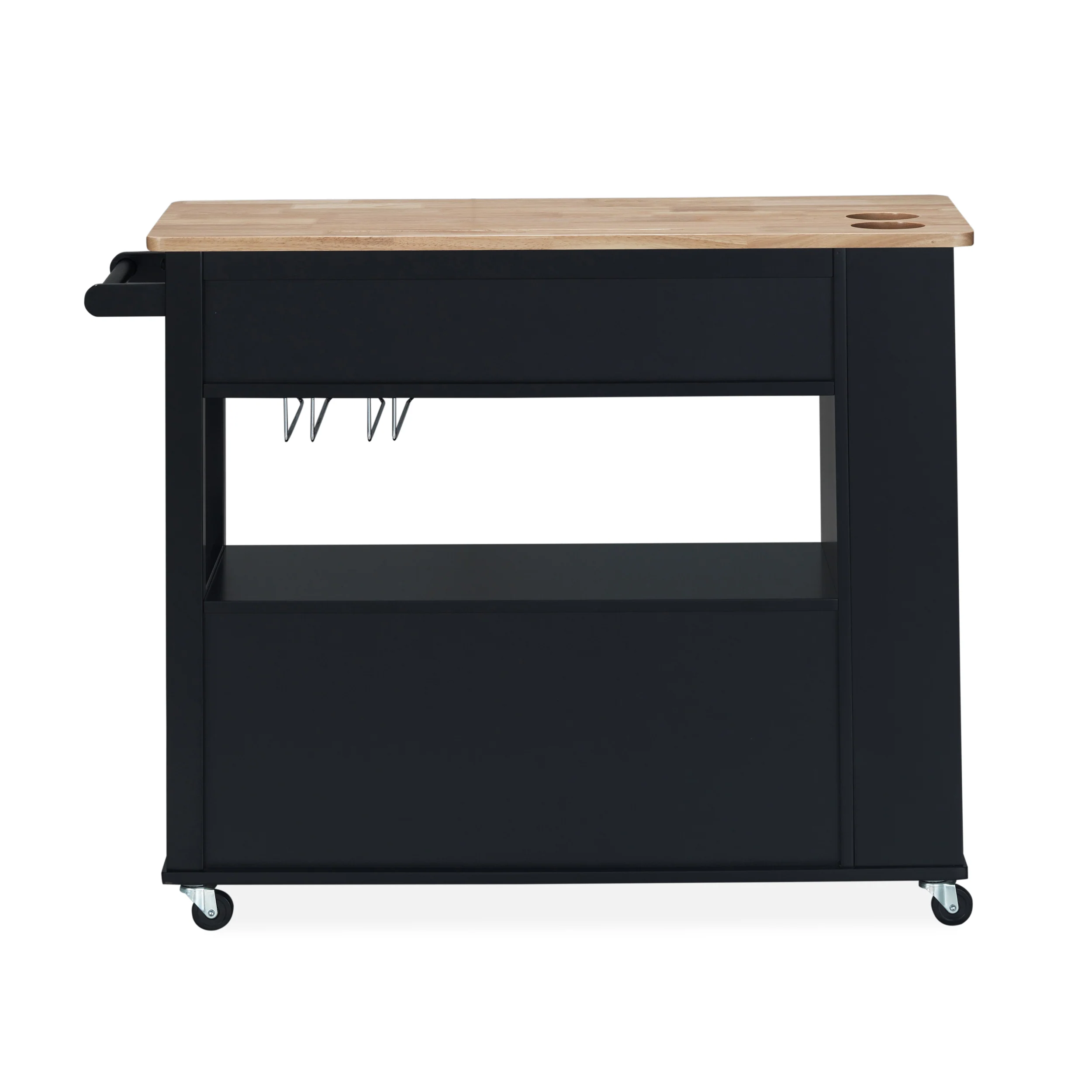 Julien Kitchen Cart with Wheels - furnishings