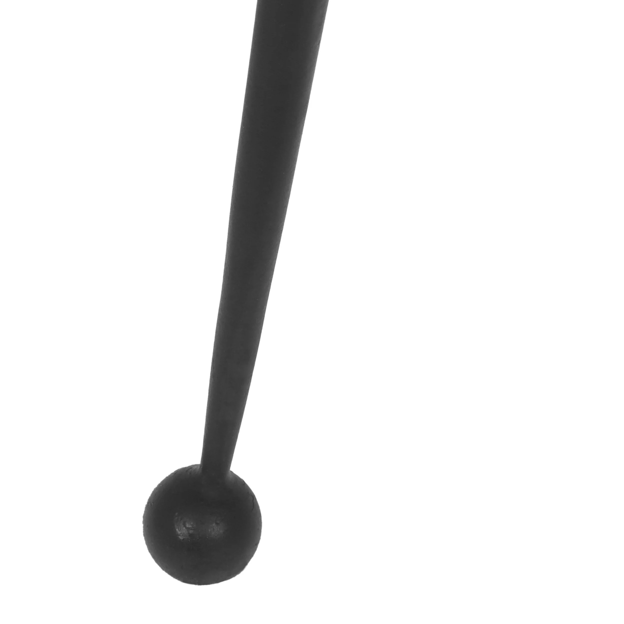 Dilan Boho Glam Handcrafted Tripod Planter, Antique Brass and Black - furnishings