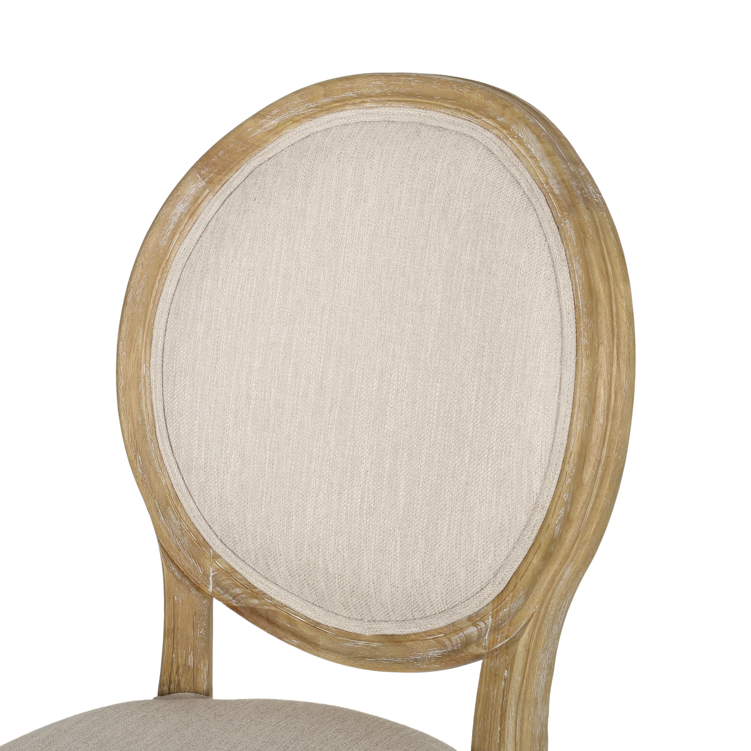 Westby French Country Upholstered Swivel Office Chair - furnishings