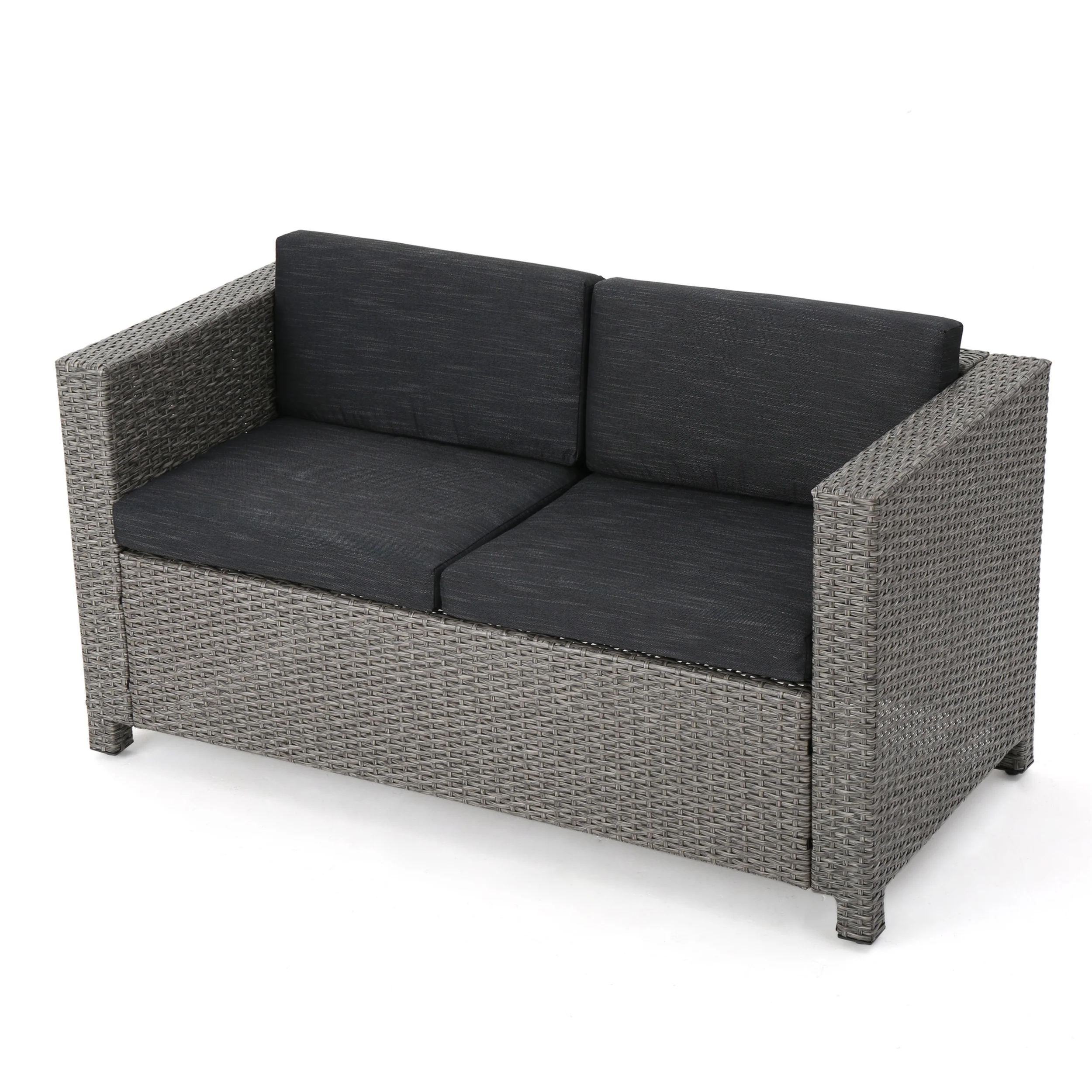 Venice 4-Seater Outdoor Fire Pit Sofa Set - furnishings