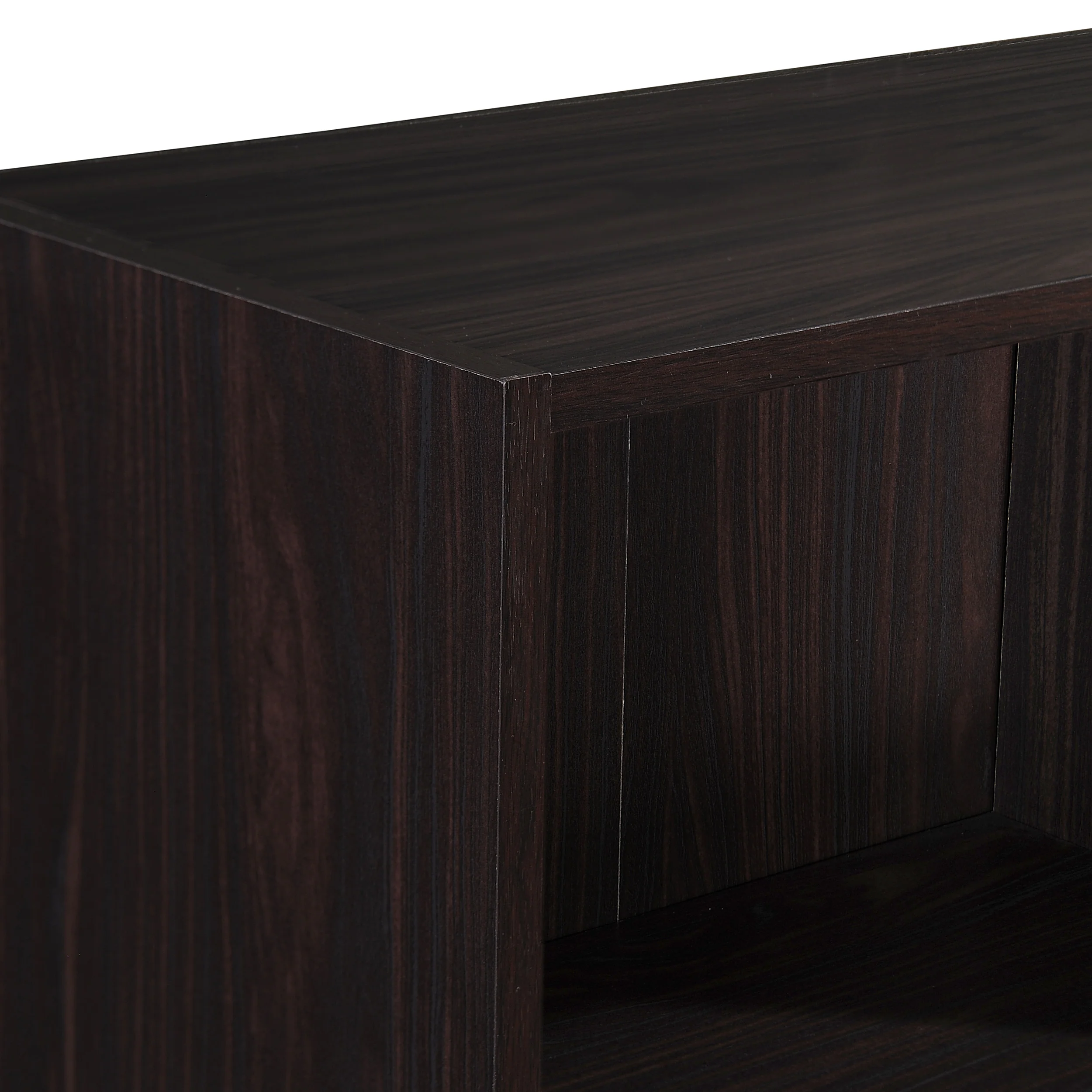 Annabelle Mid Century Modern 5-Shelf Bookcase - furnishings