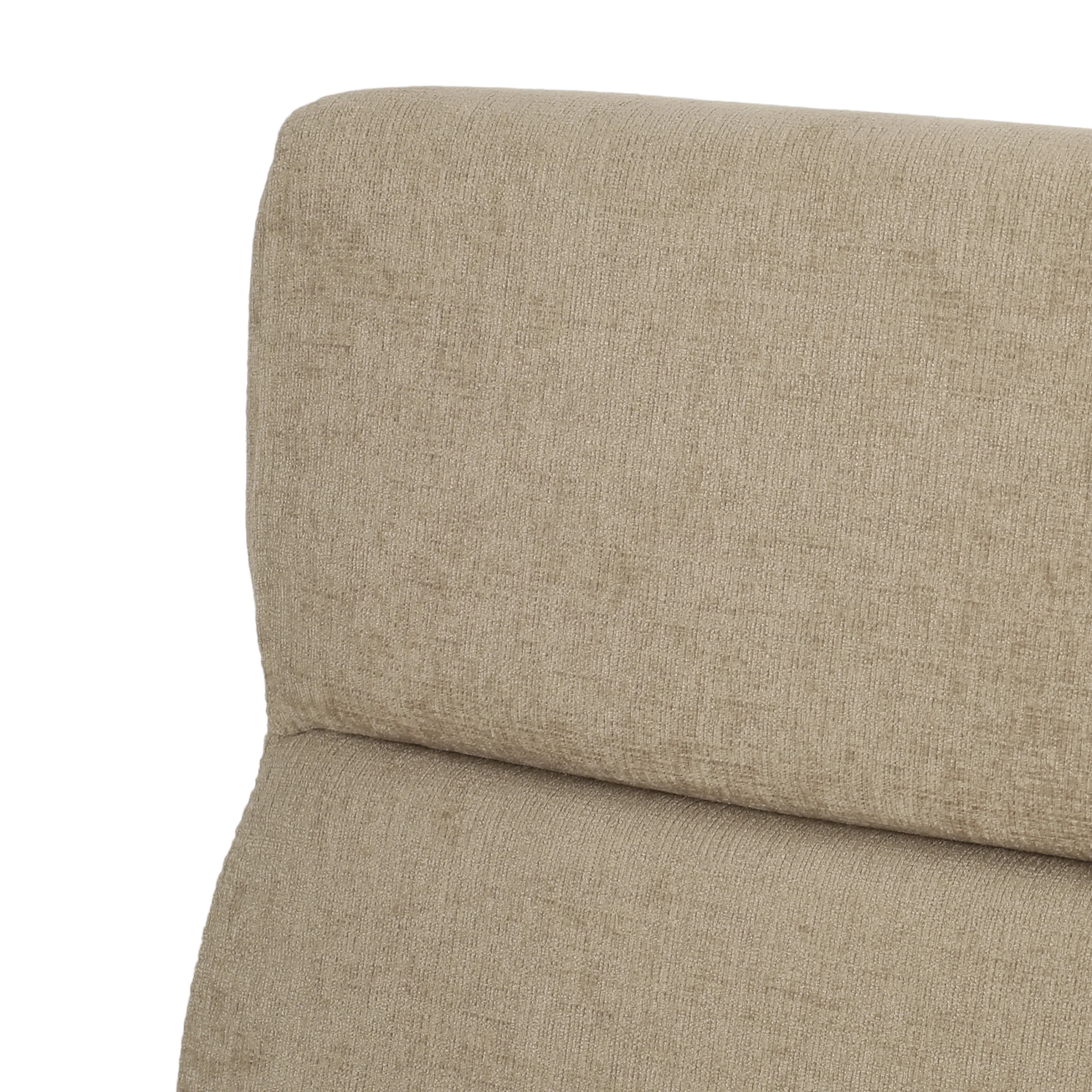 Castner Contemporary Fabric Waterfall Back Pushback Recliner - furnishings